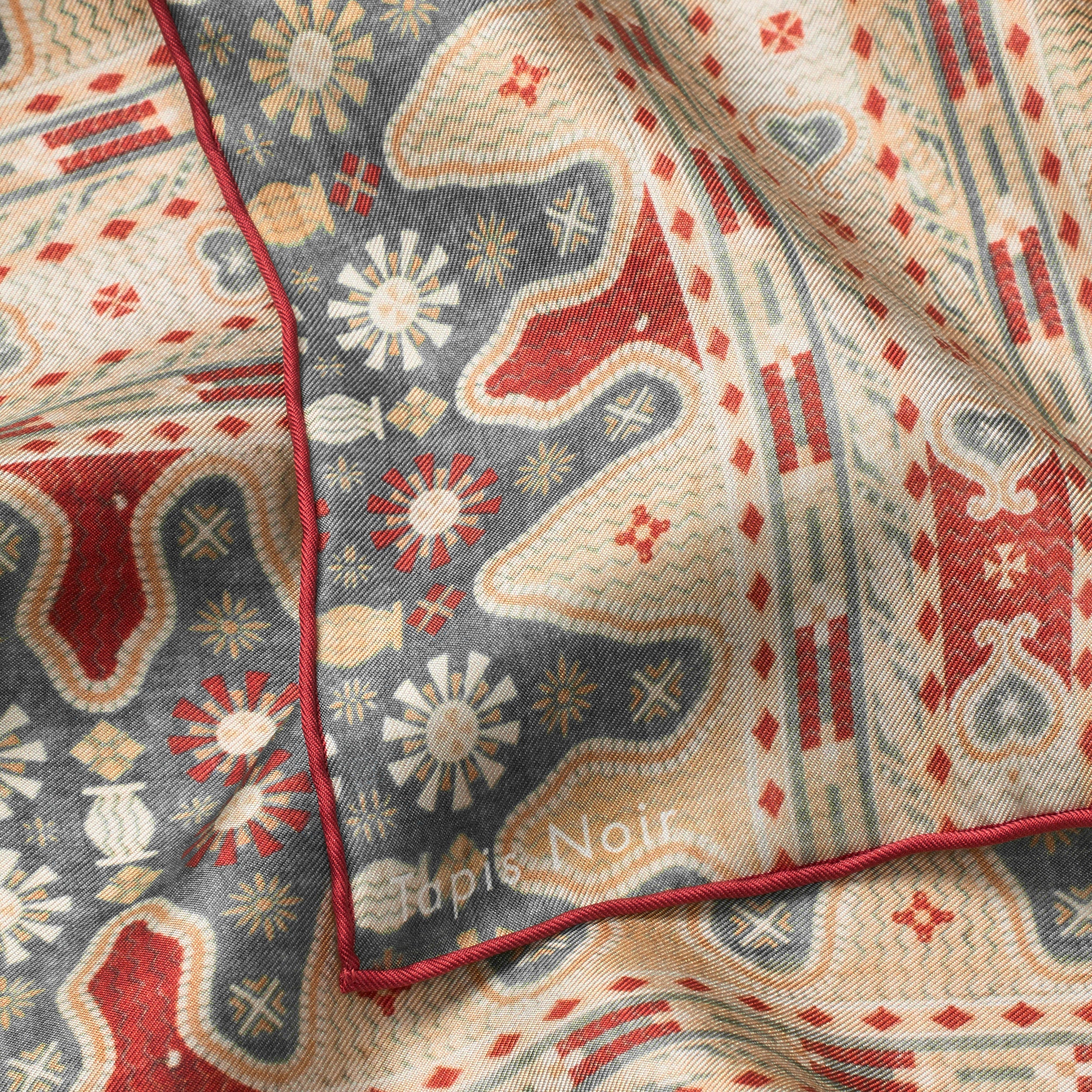 Tapis Noir Classical Elinor Scarf Classical Green