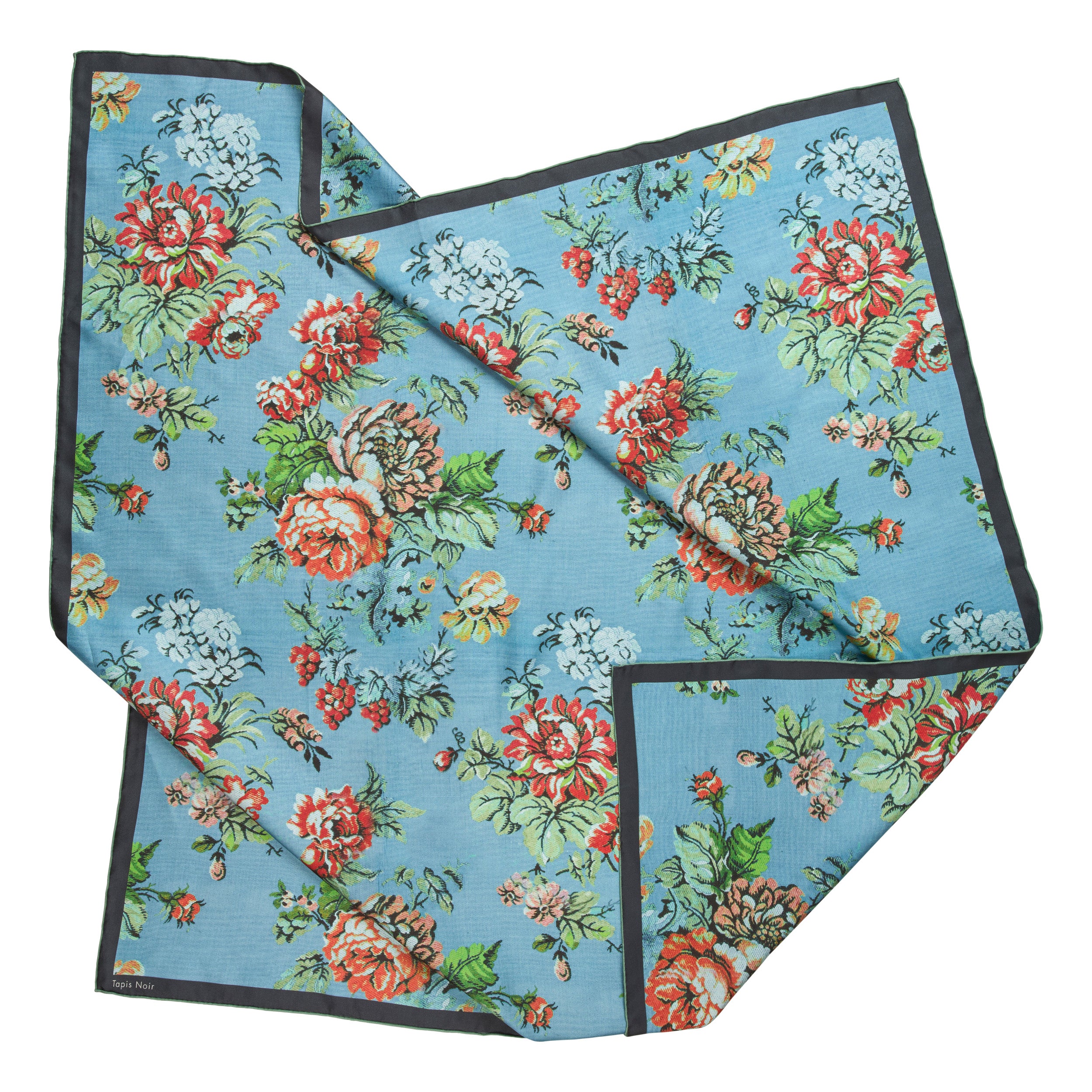 Tapis Noir Classical Elisabeth Scarf Classical Blue