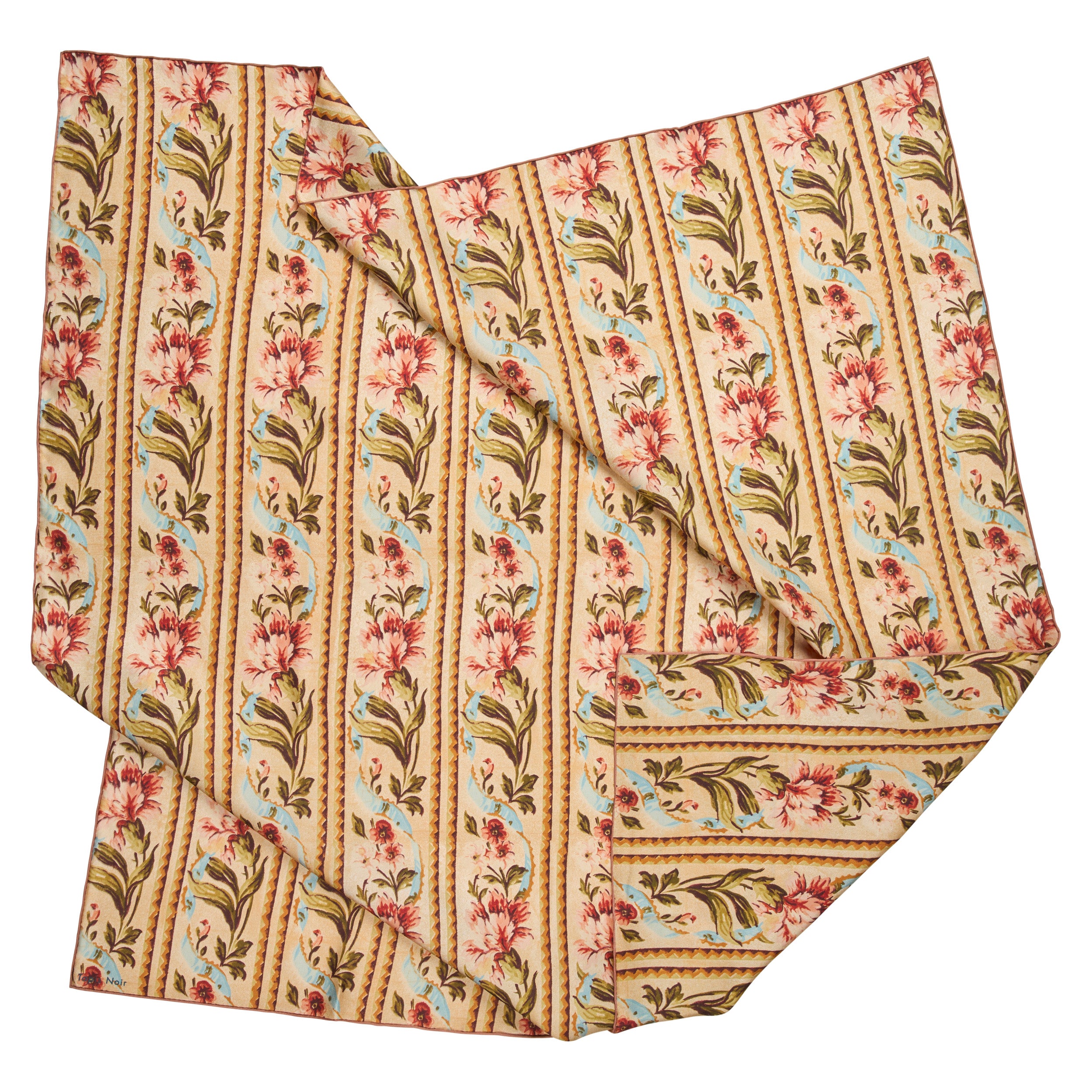 Tapis Noir Classical Ella Scarf Classical Gold