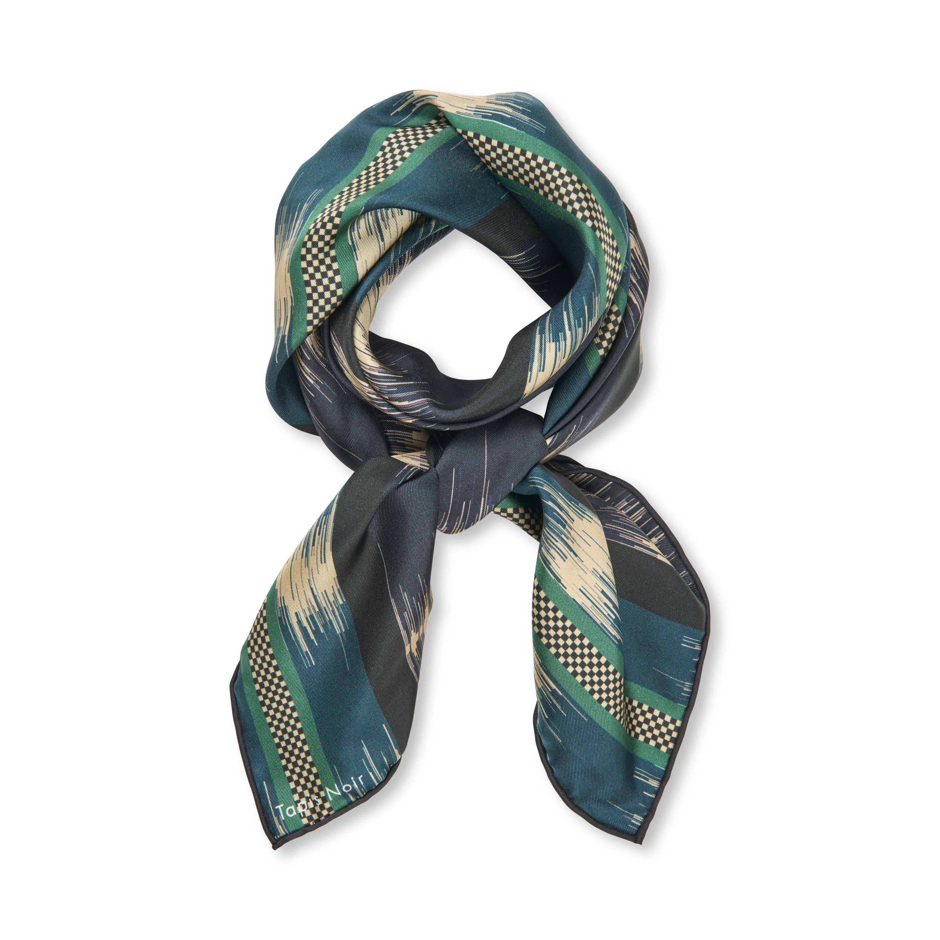 Tapis Noir Classical Giselle Scarf Classical Blue