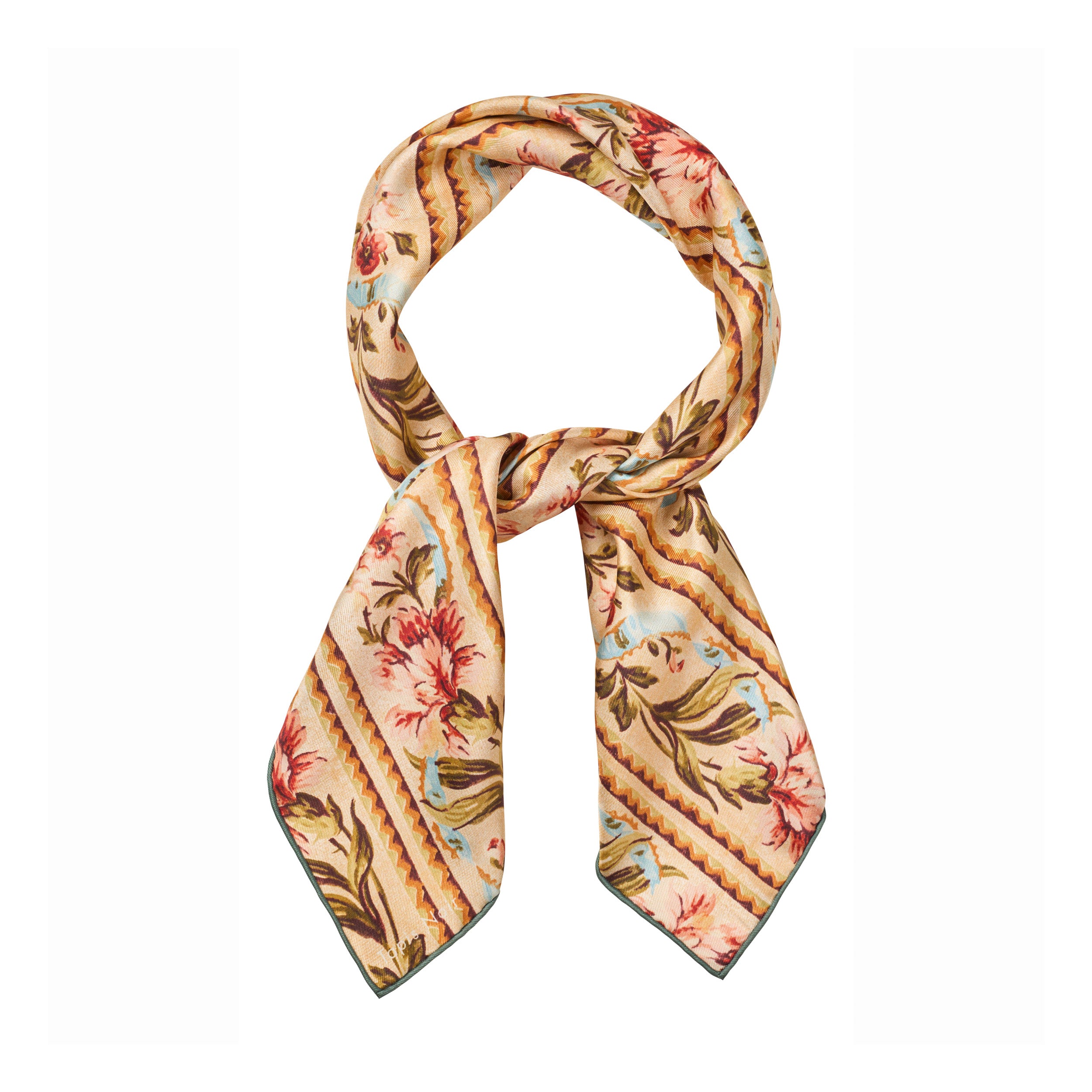 Tapis Noir Classical Small Ella Scarf Classical Small Gold