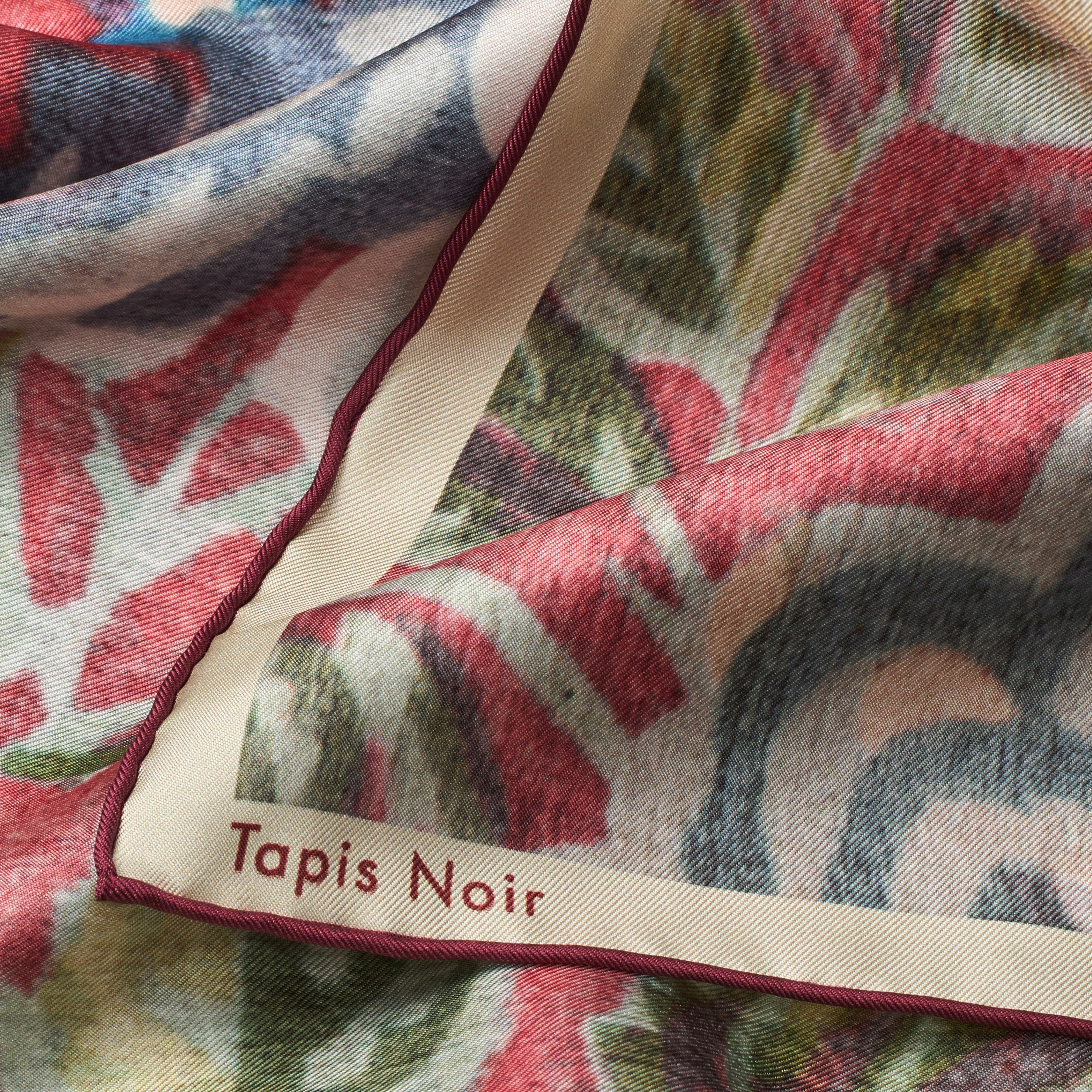 Tapis Noir Classical Small Emma Scarf Classical Small Pink