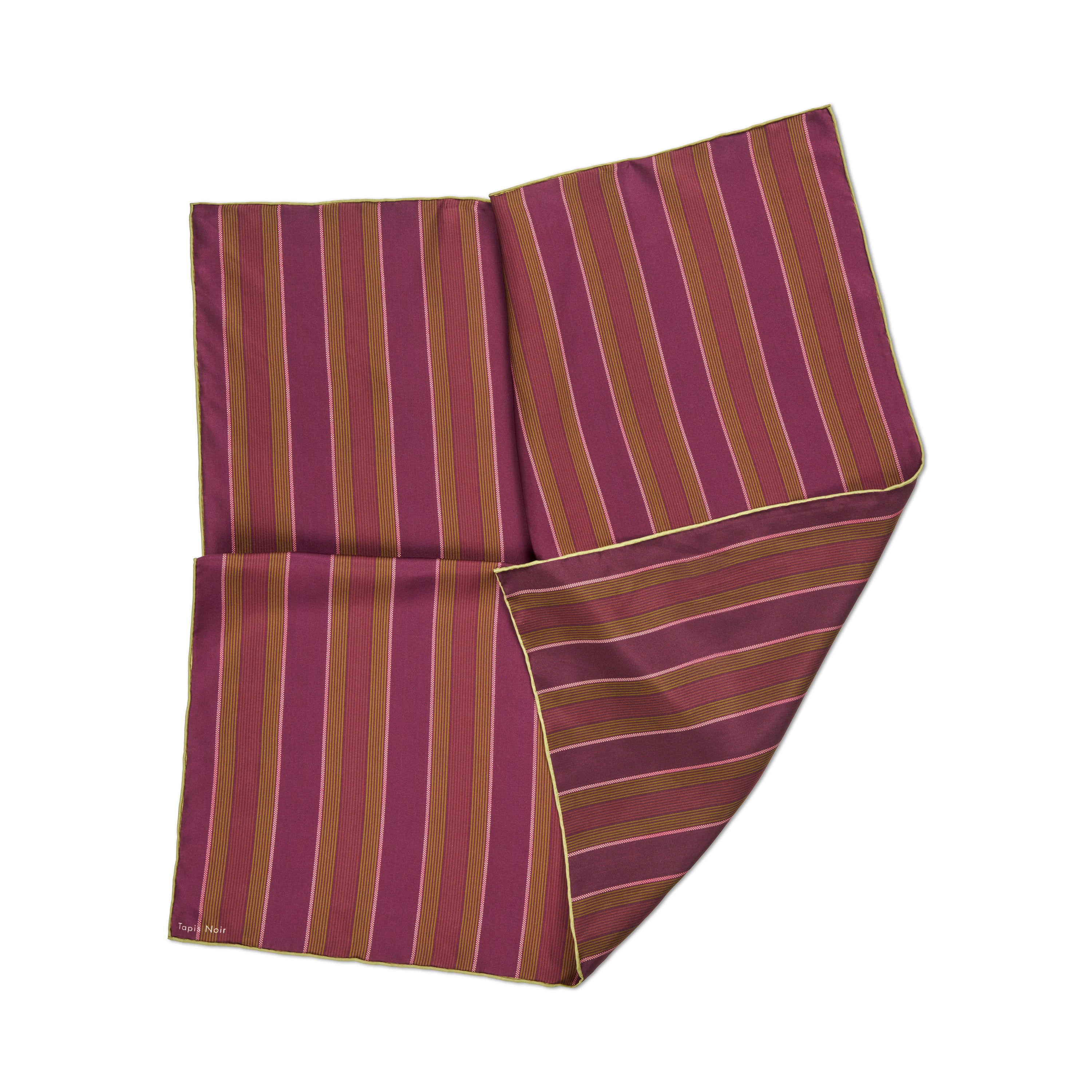 Tapis Noir Classical Small Gabrielle Scarf Classical Small Purple