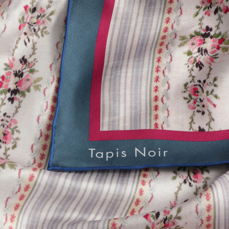 Tapis Noir Classical Soft Stripe Scarf Classical Stripes