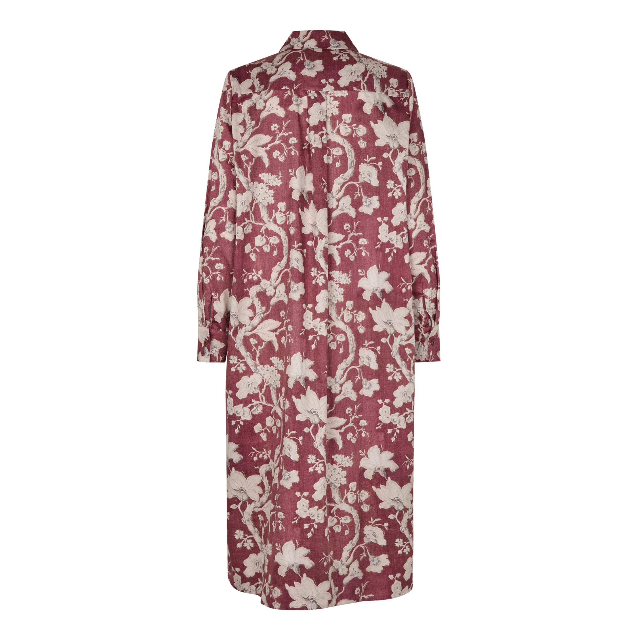 Tapis Noir Daria Cotton Dress - Dark red Dress Red