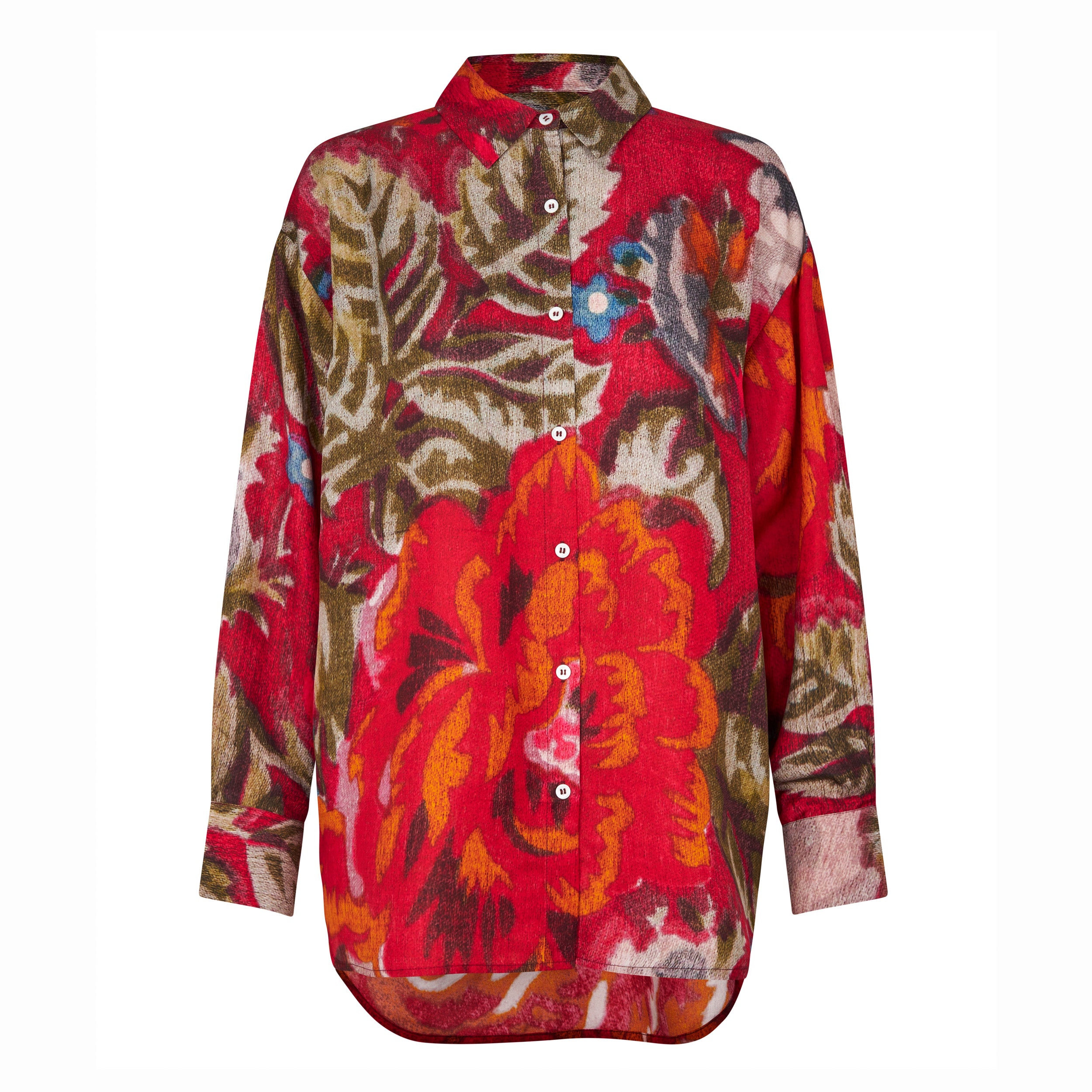 Darla Silk Shirt - Pink