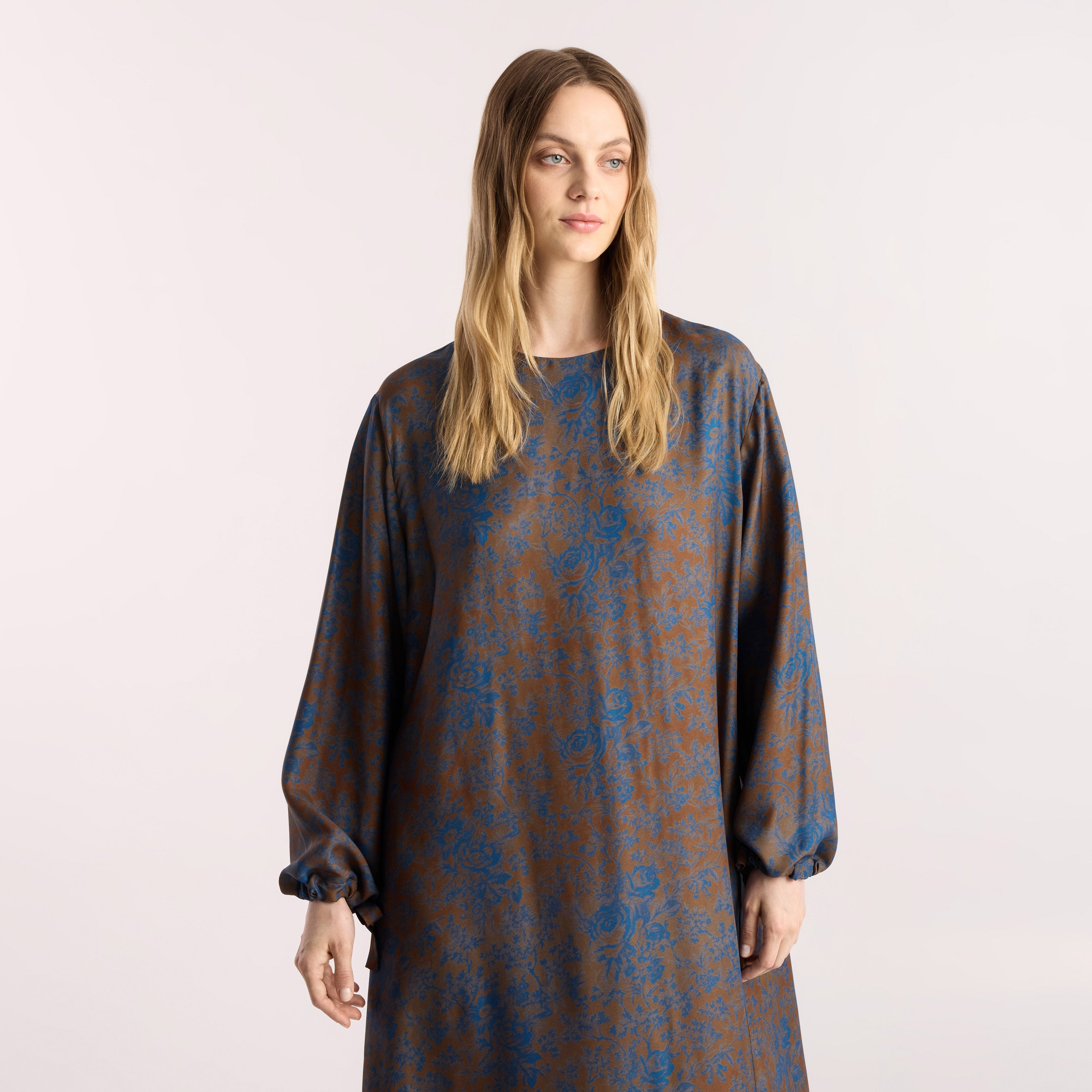 Tapis Noir Deidre Dress - Brown Dress Brown