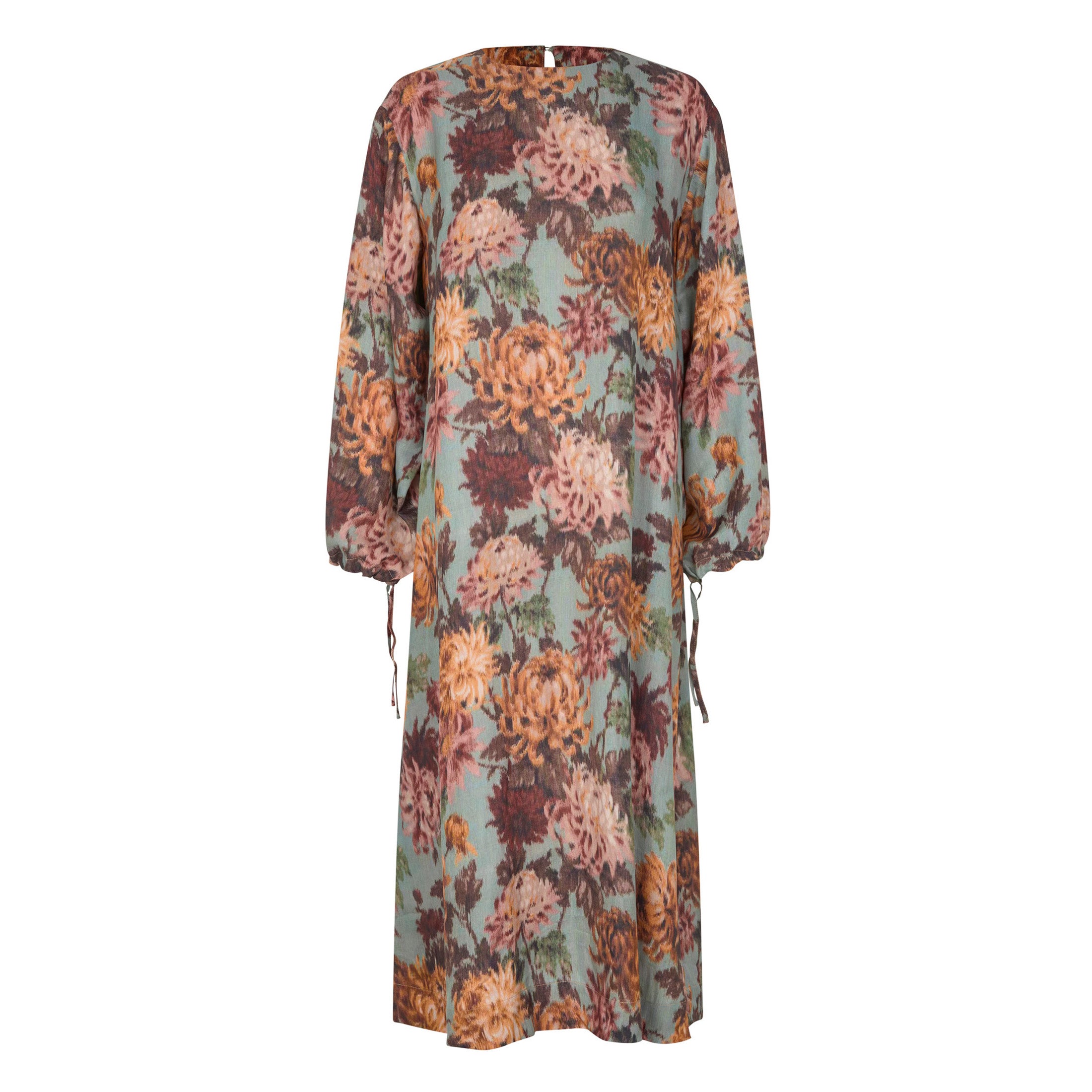 Tapis Noir Deidre Silk Dress - Sky blue Dress Blue