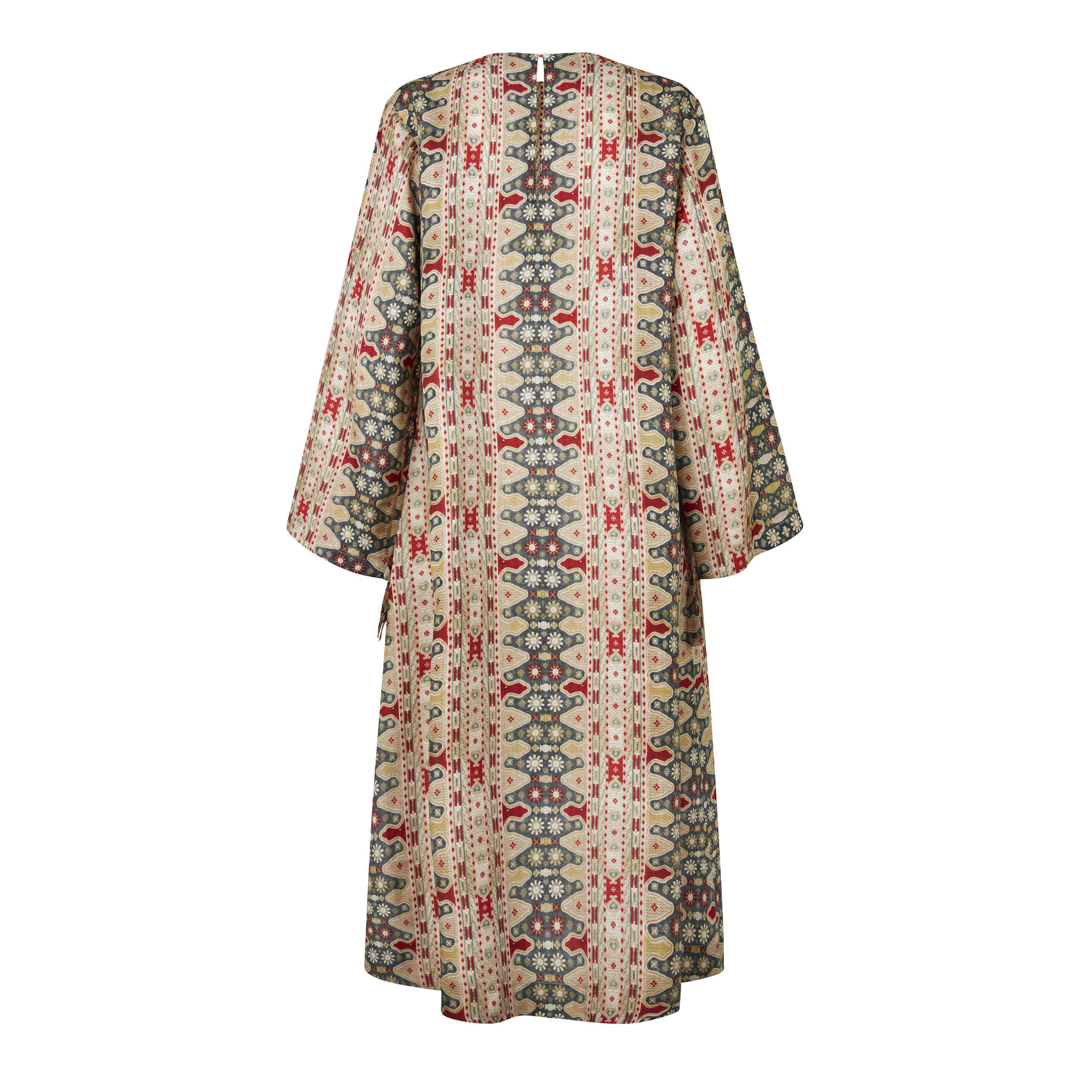 Tapis Noir Deidre Silk Dress - Turquoise Dress Green