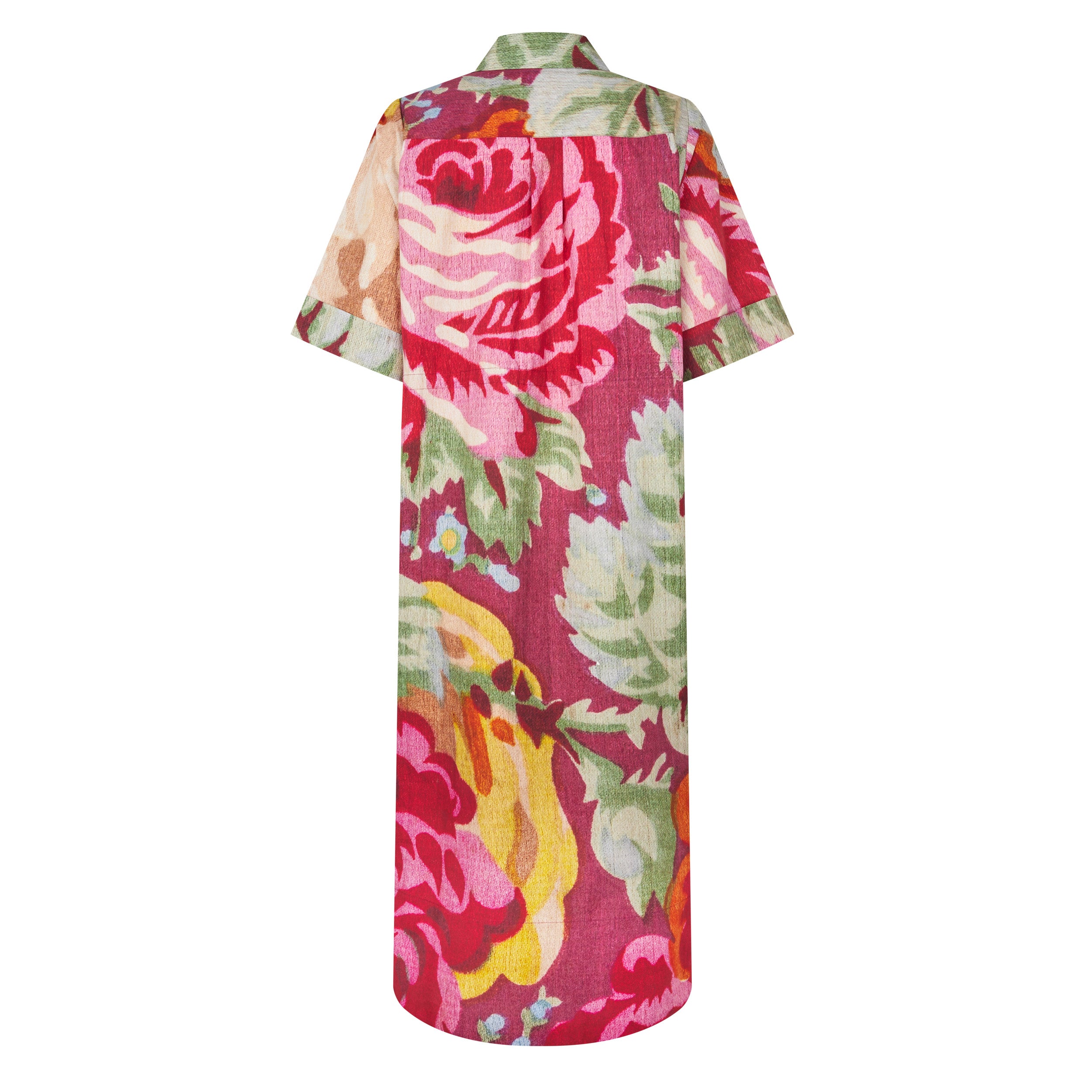 Tapis Noir Eloise Cotton Dress - Purple Dress Purple