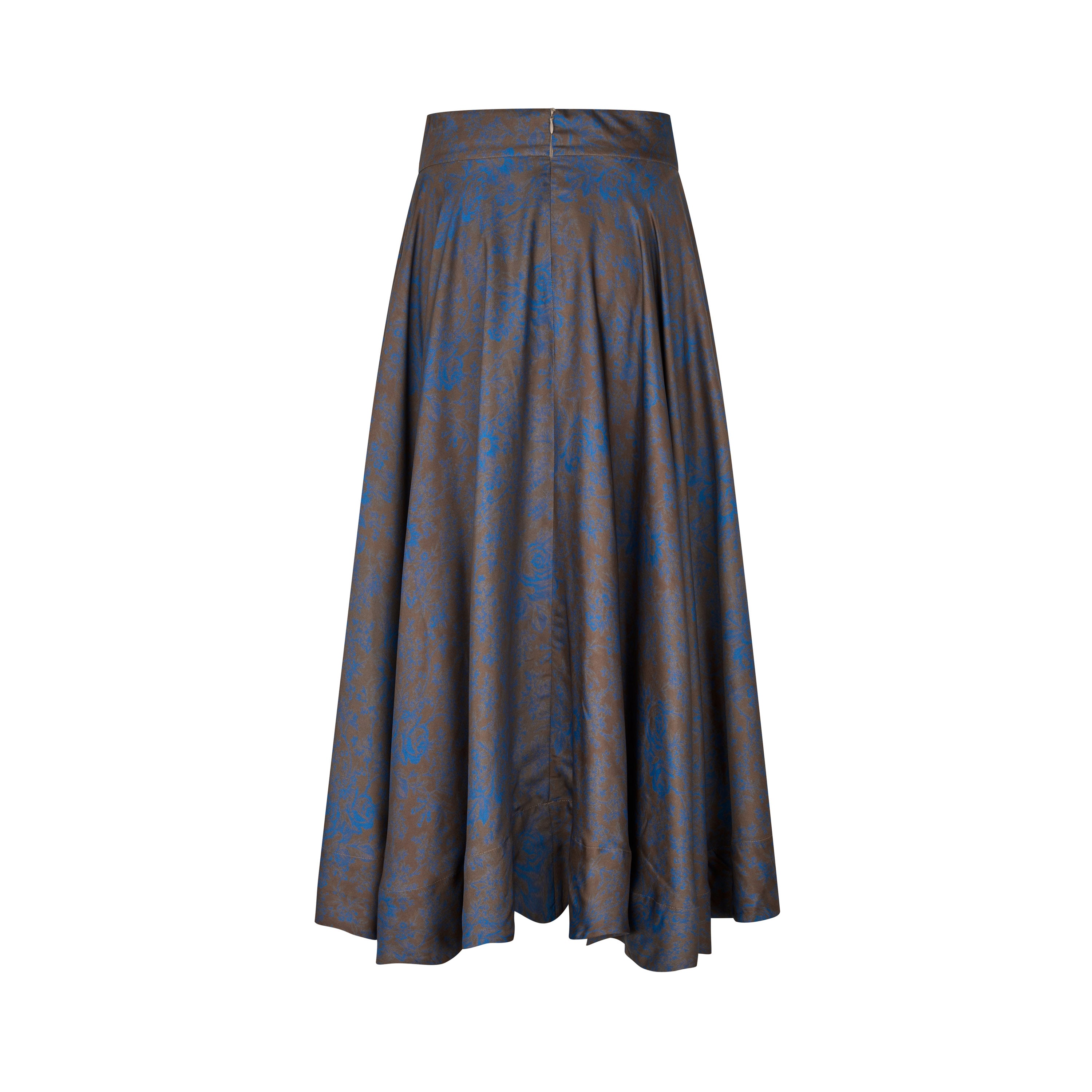Tapis Noir Fabia Skirt - Brown Skirt Brown
