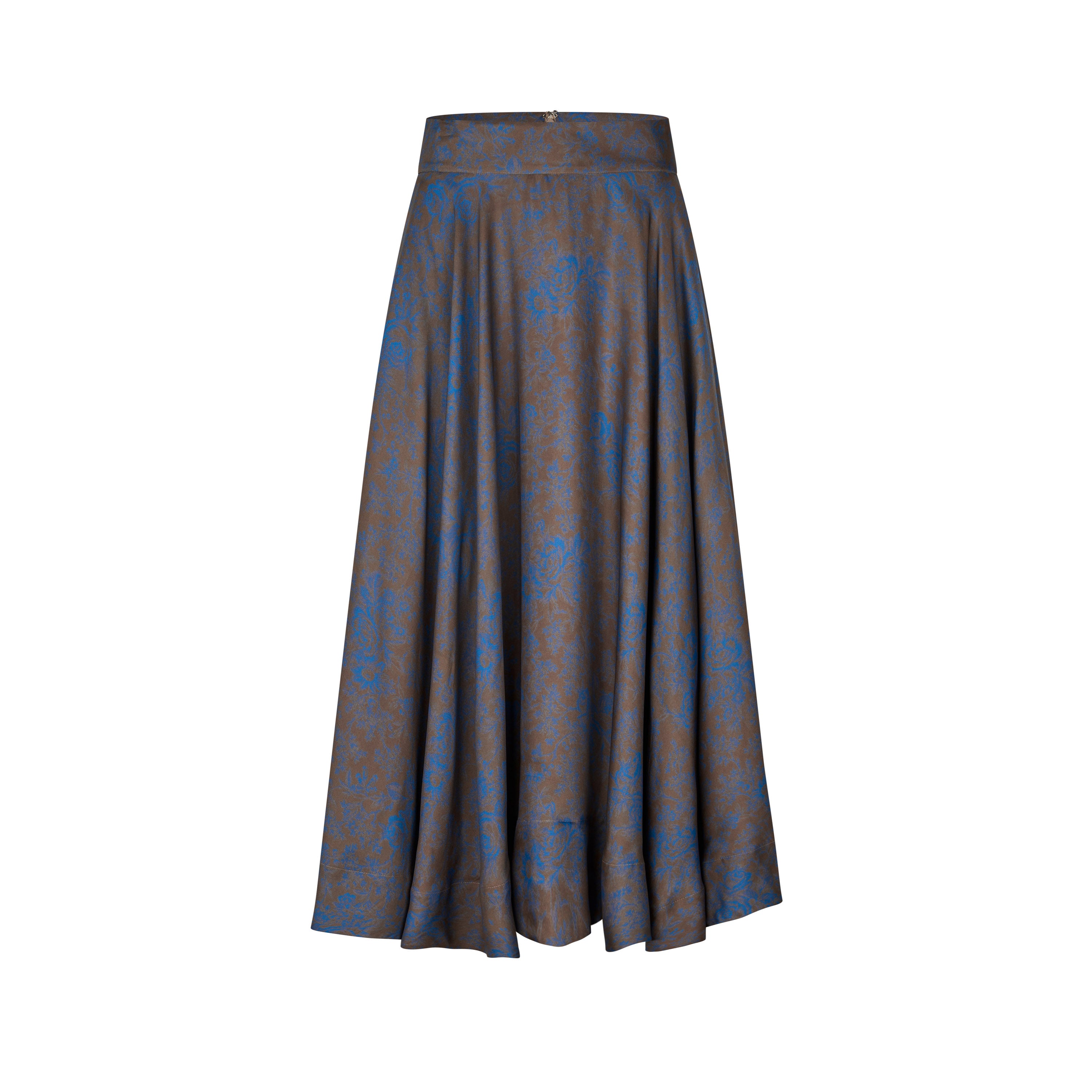 Tapis Noir Fabia Skirt - Brown Skirt Brown