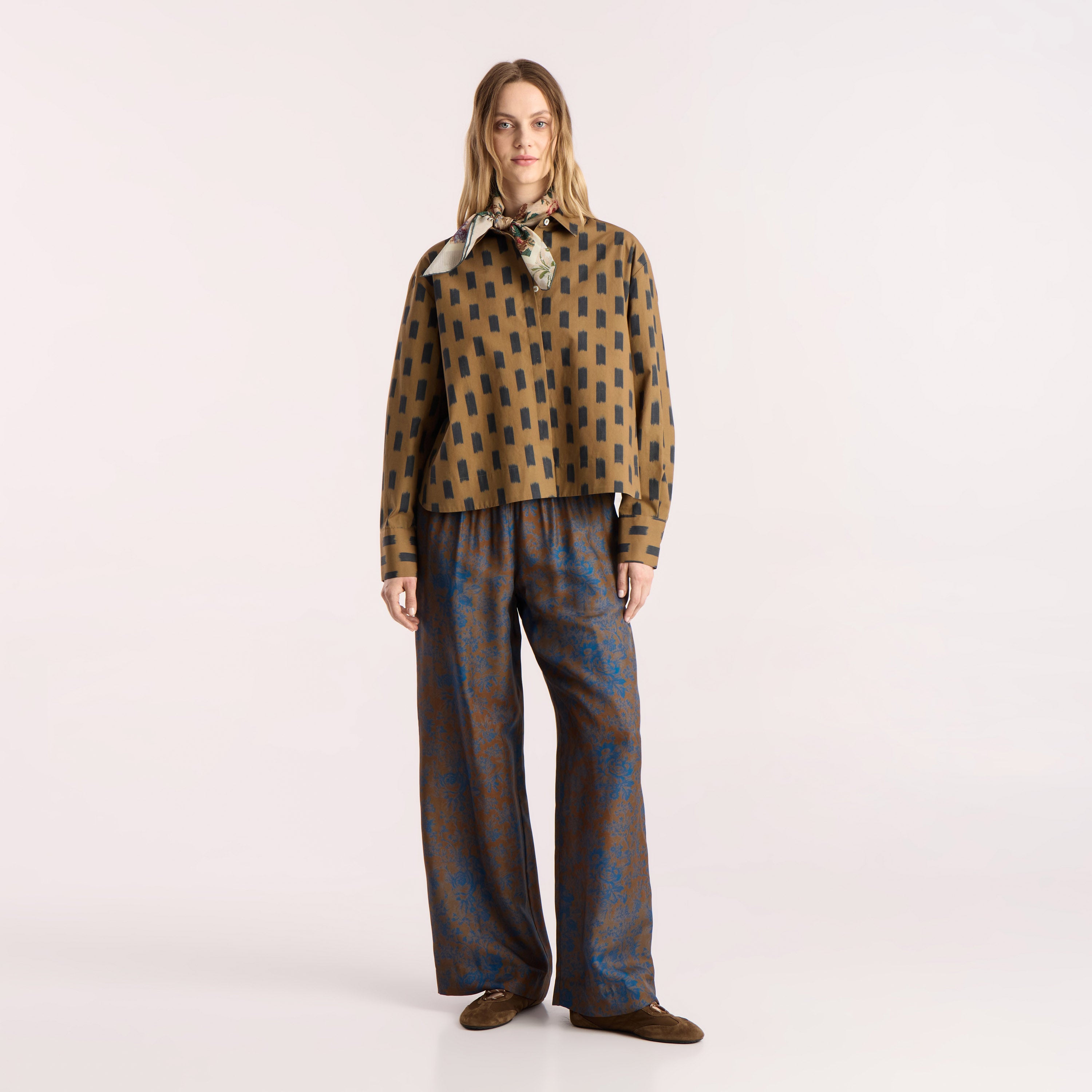 Tapis Noir Farren Pants - Brown Pants Brown