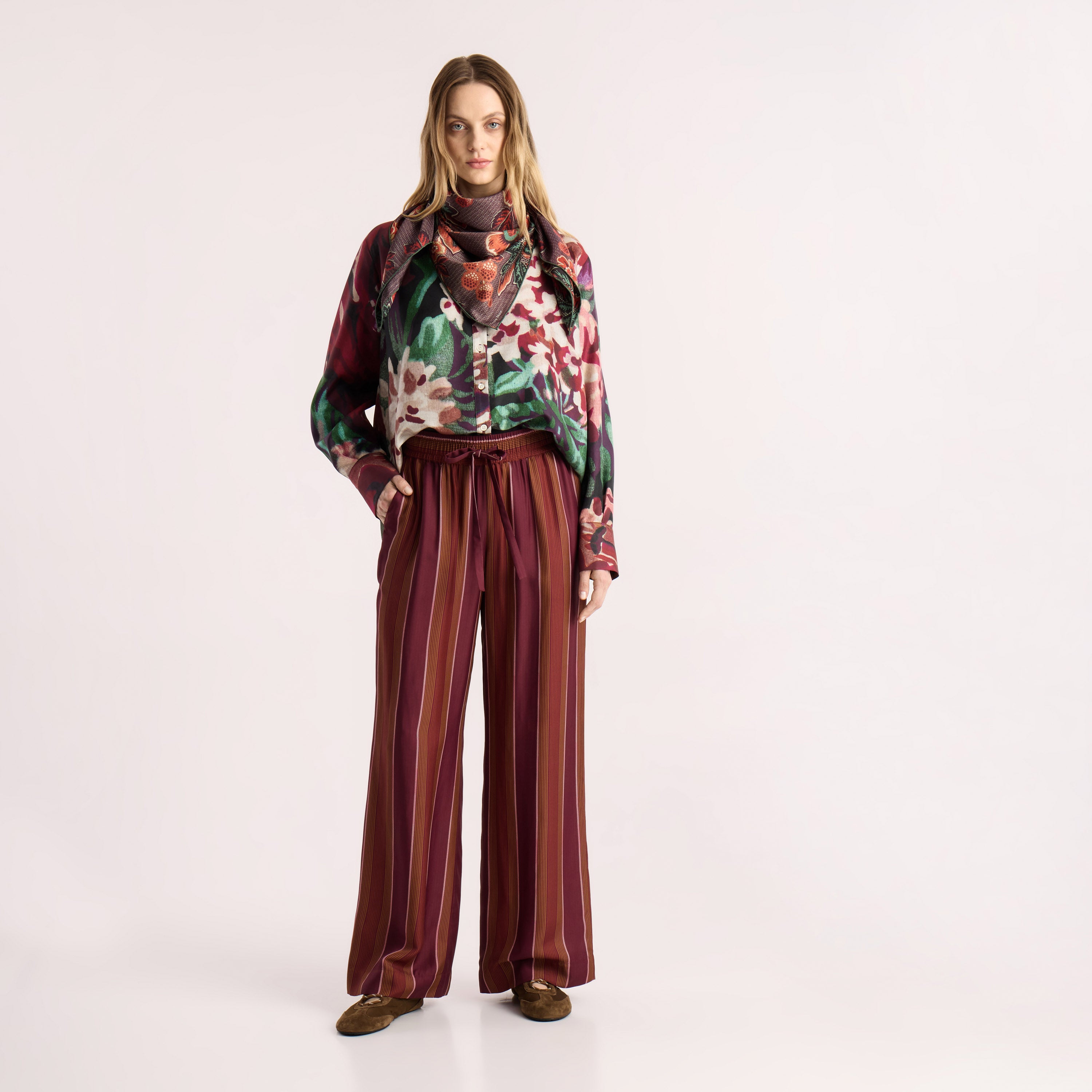 Tapis Noir Farren Pants - Purple Pants Purple