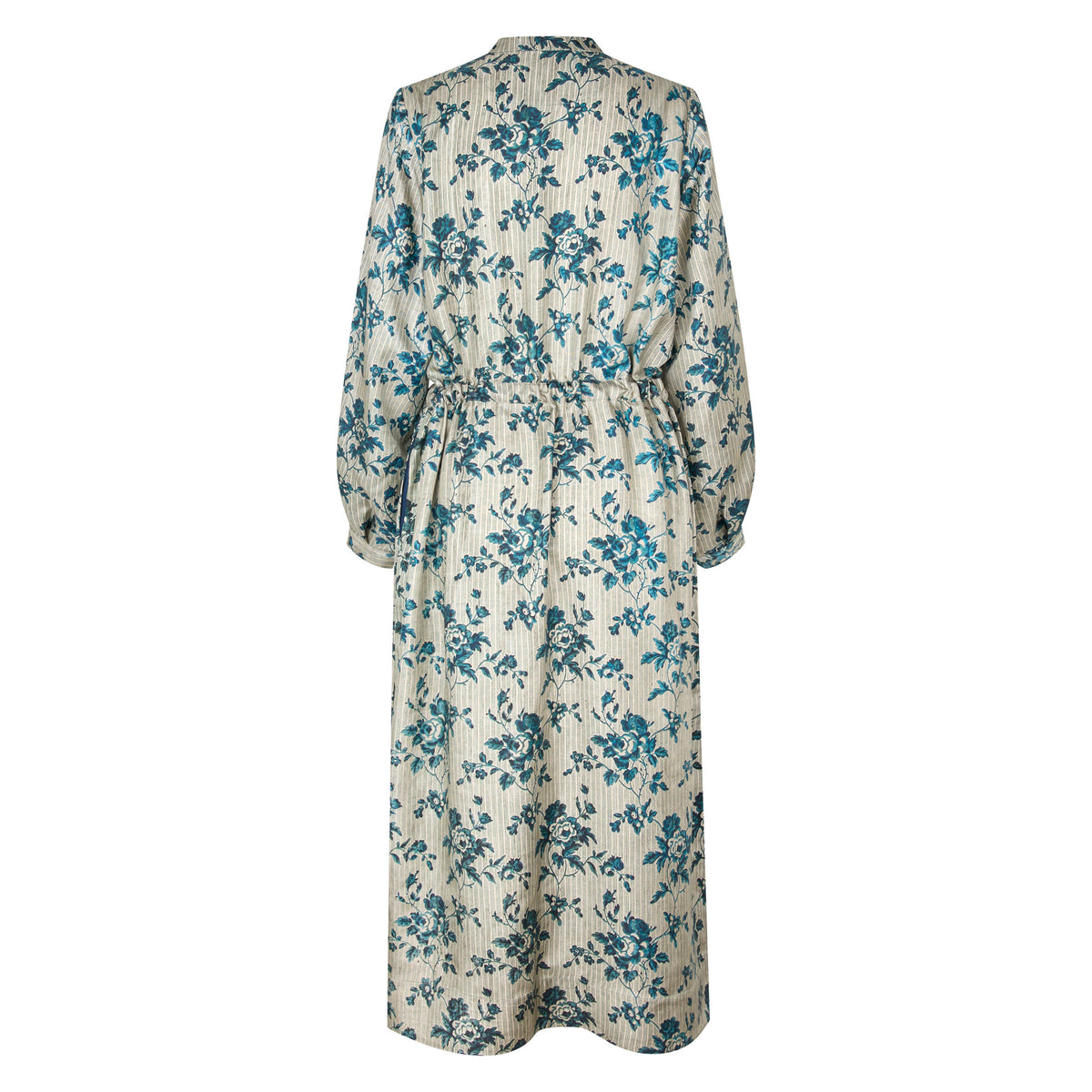 Tapis Noir Fiona Silk Dress - Blue Dress Blue