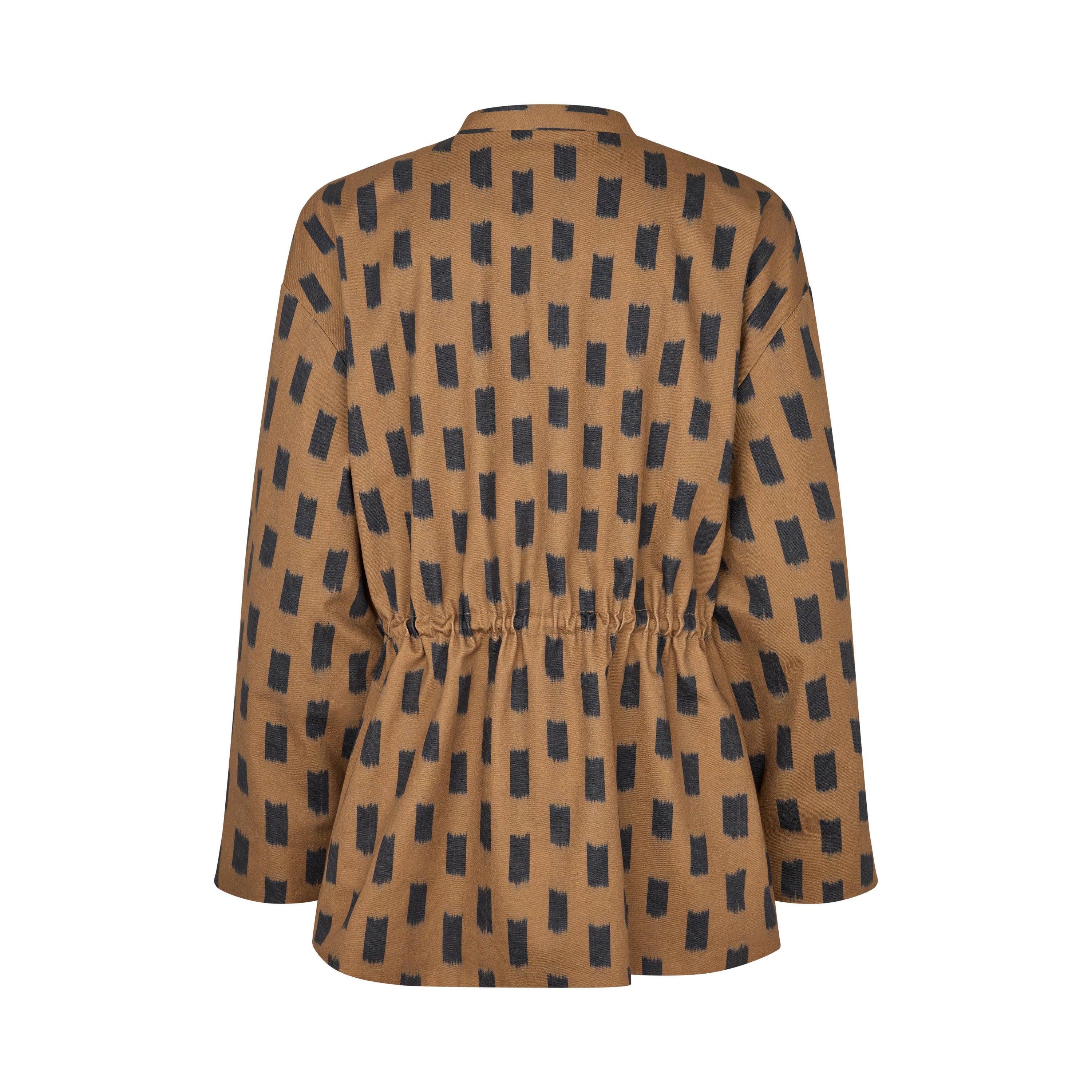 Tapis Noir Flora Cotton Jacket - Camel Jacket Beige