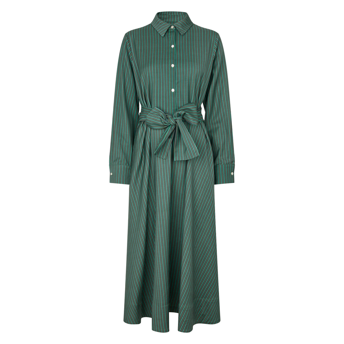 Tapis Noir Florence Wool Dress - Green Dress Green