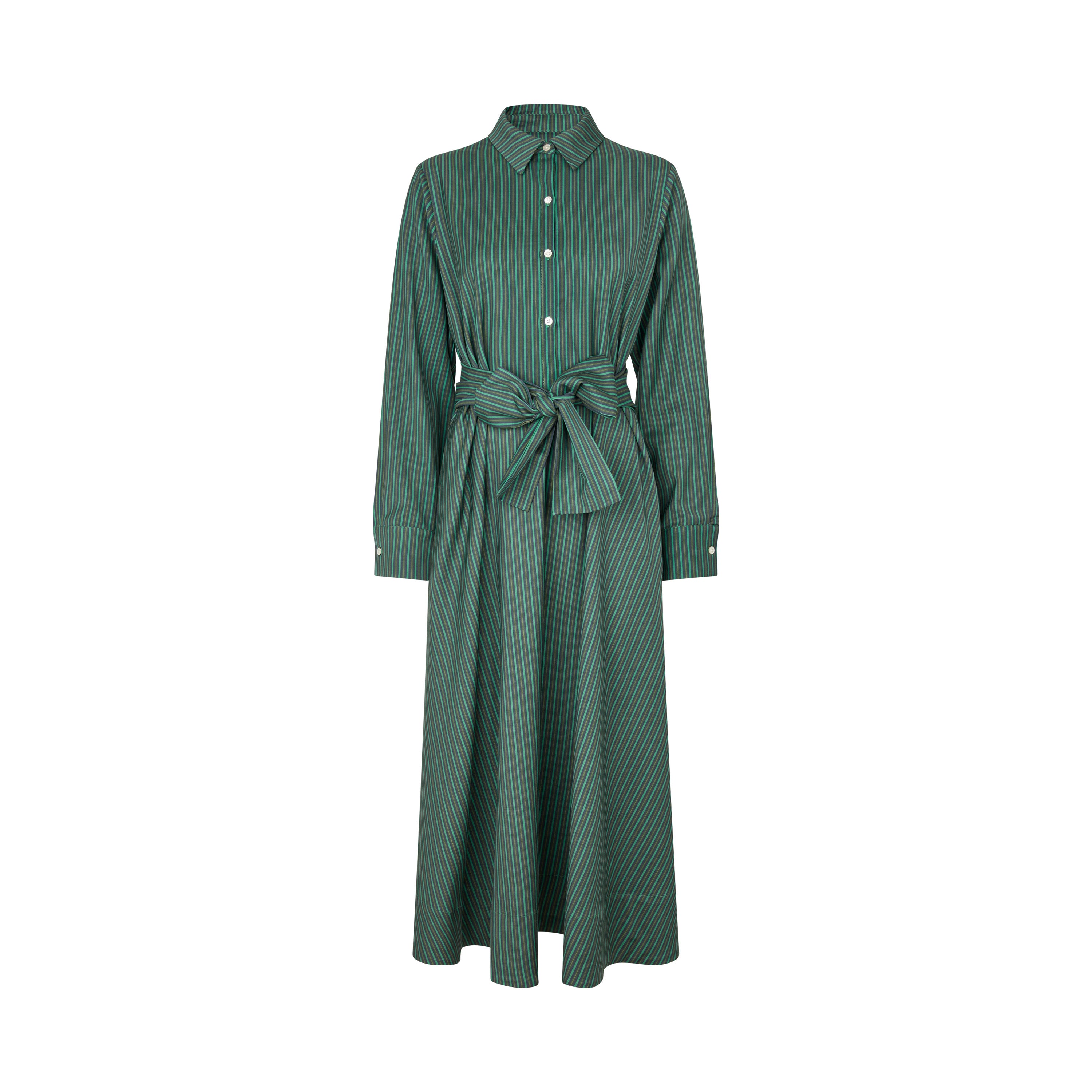 Tapis Noir Florence Wool Dress - Green Dress Green