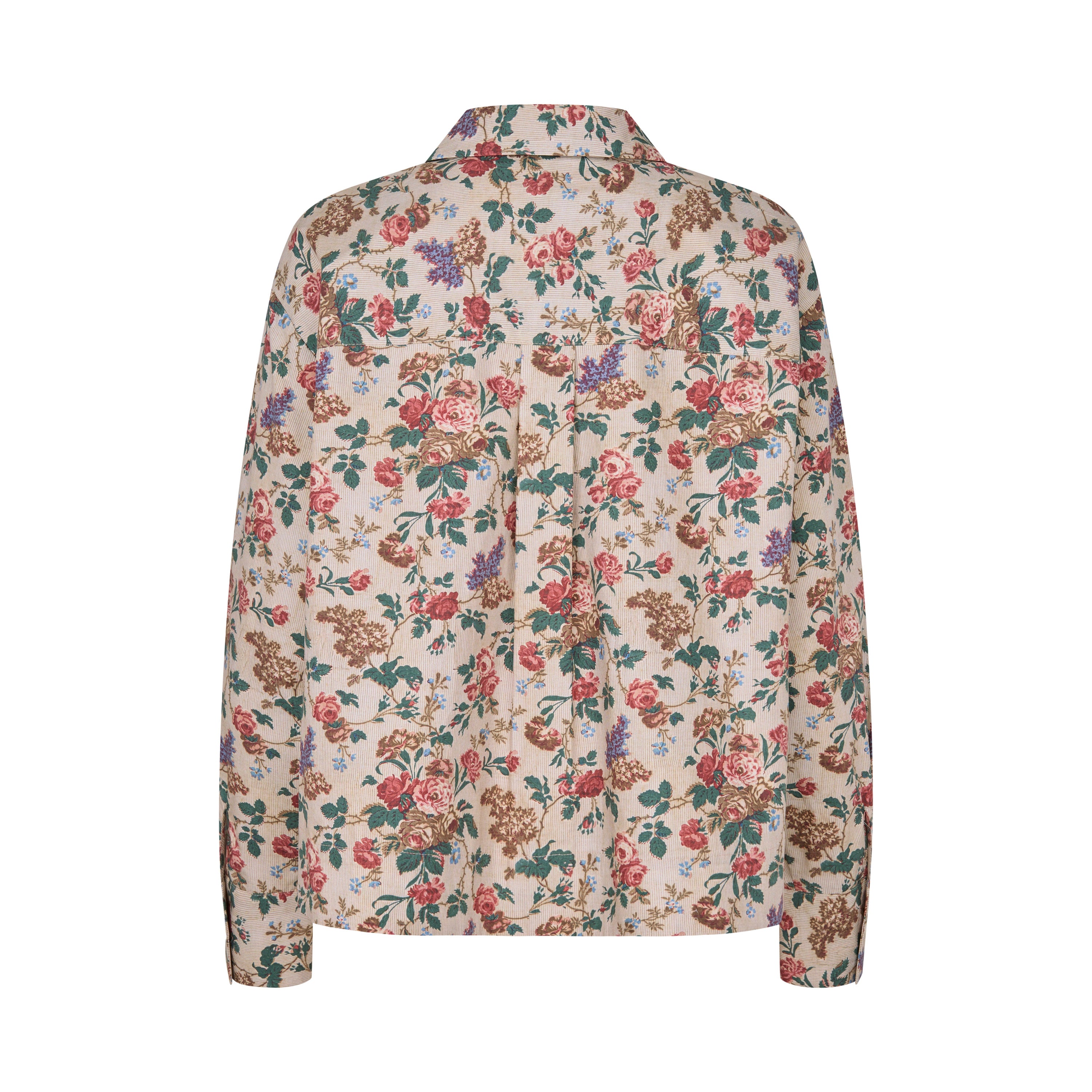 Tapis Noir Frances Cotton Shirt - Rose Shirt Beige