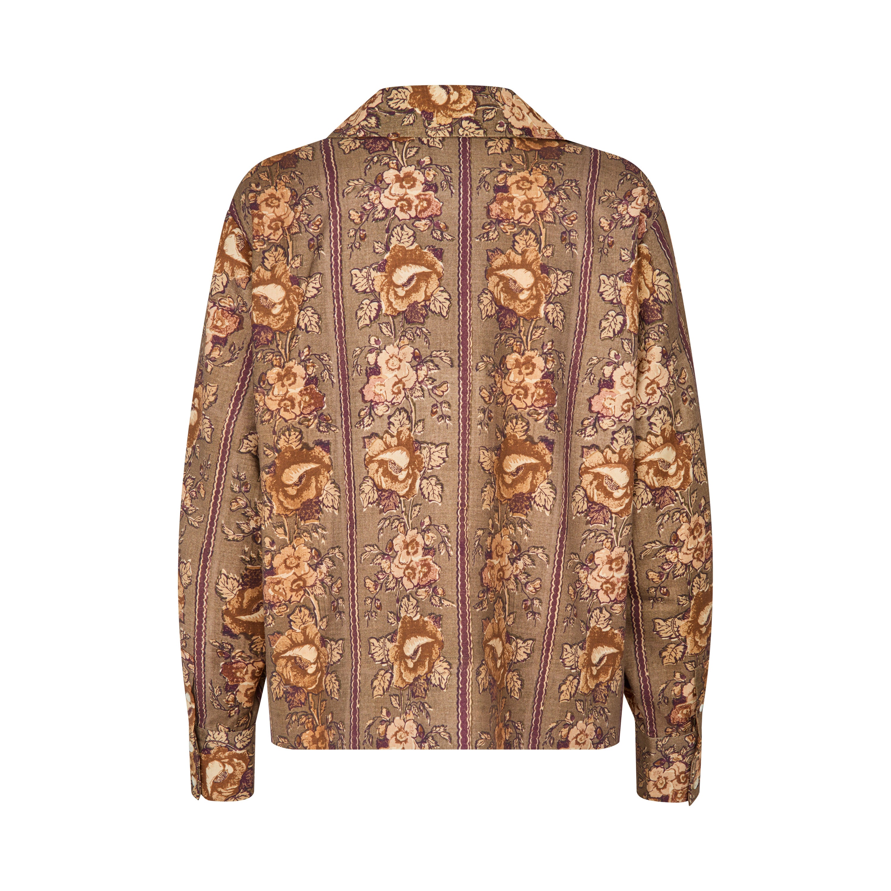 Tapis Noir Francisca Wool Shirt - Taupe Shirt Taupe