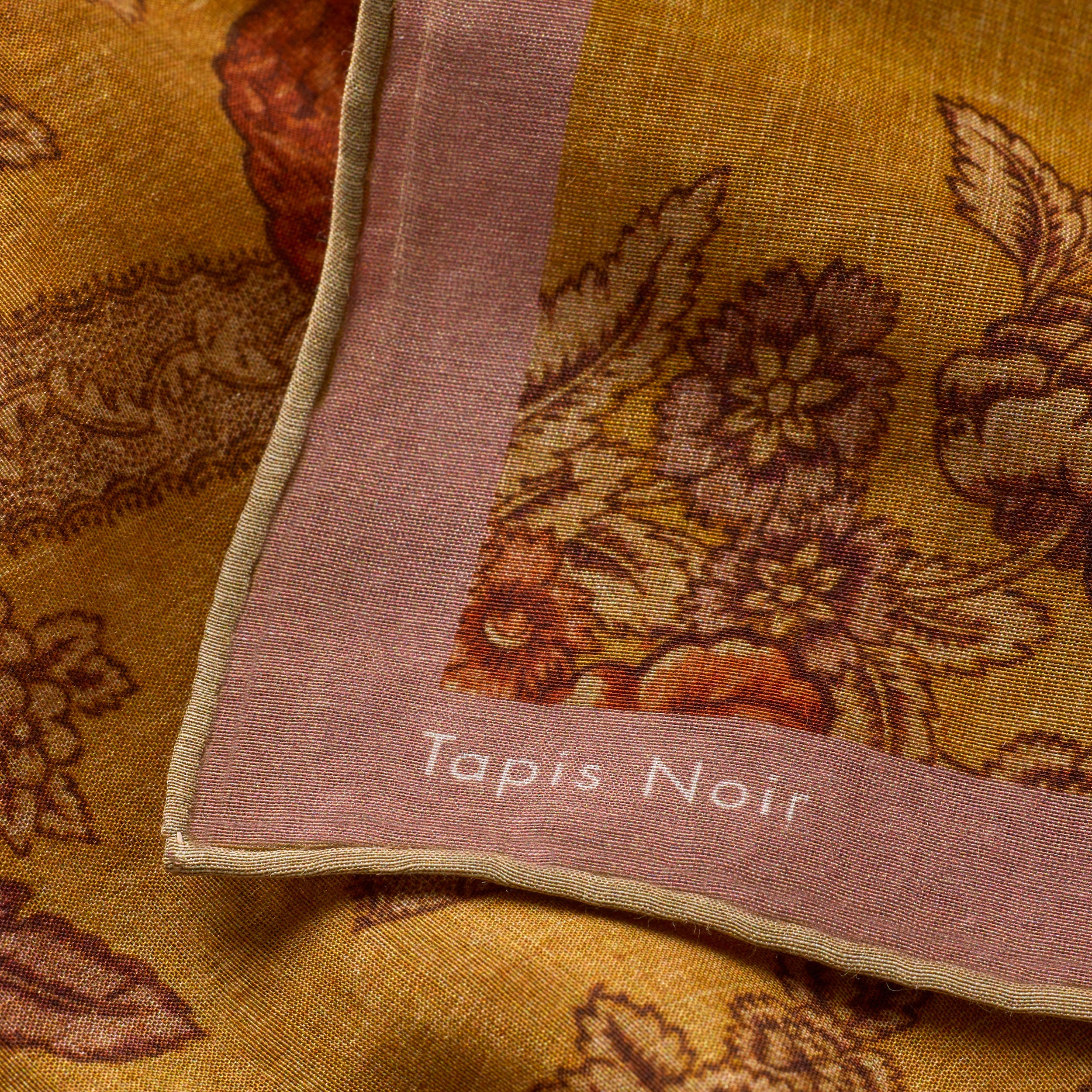 Tapis Noir Handkerchief Yellow Handkerchief Yellow