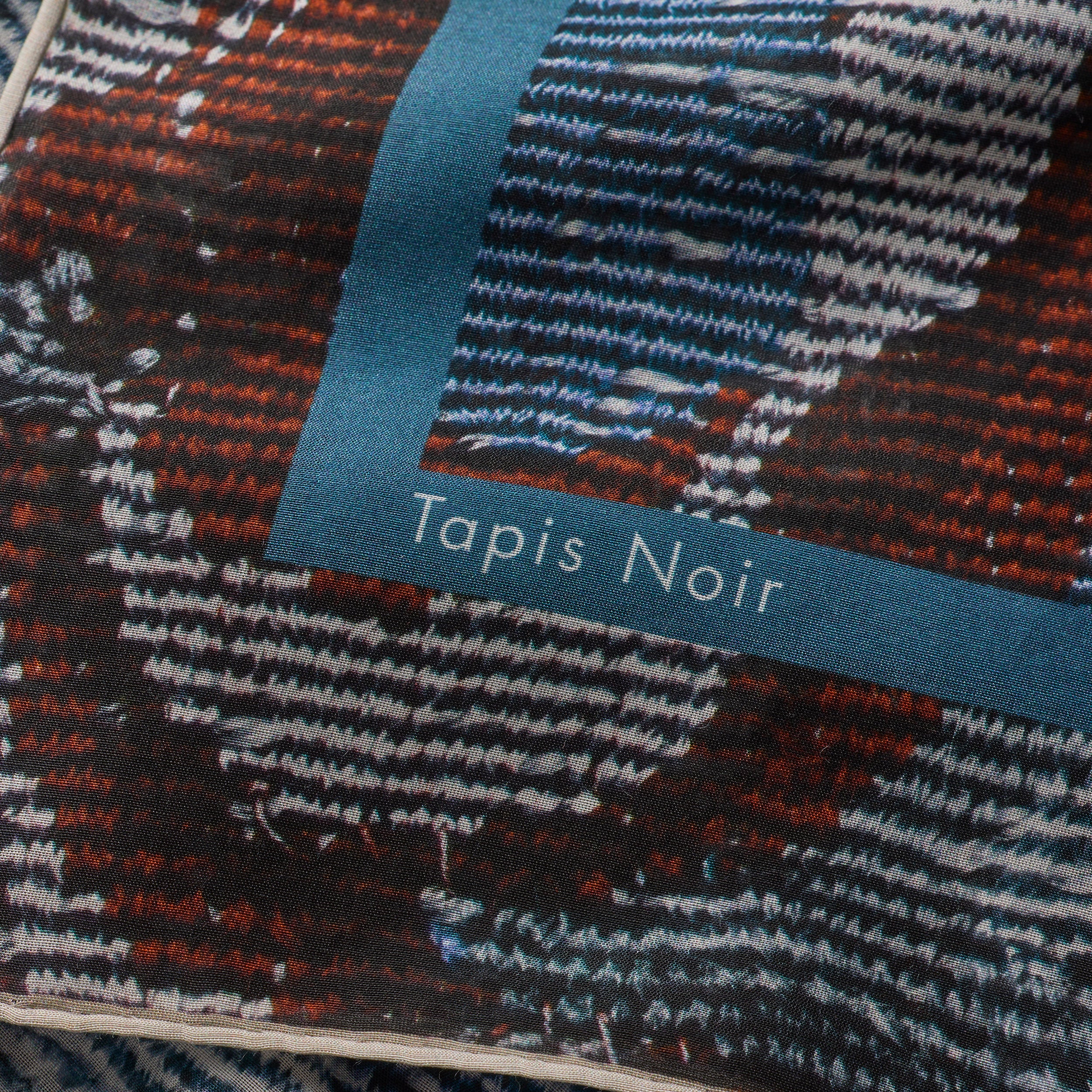 Tapis Noir Light Blue Tapestry Scarf Light Blue