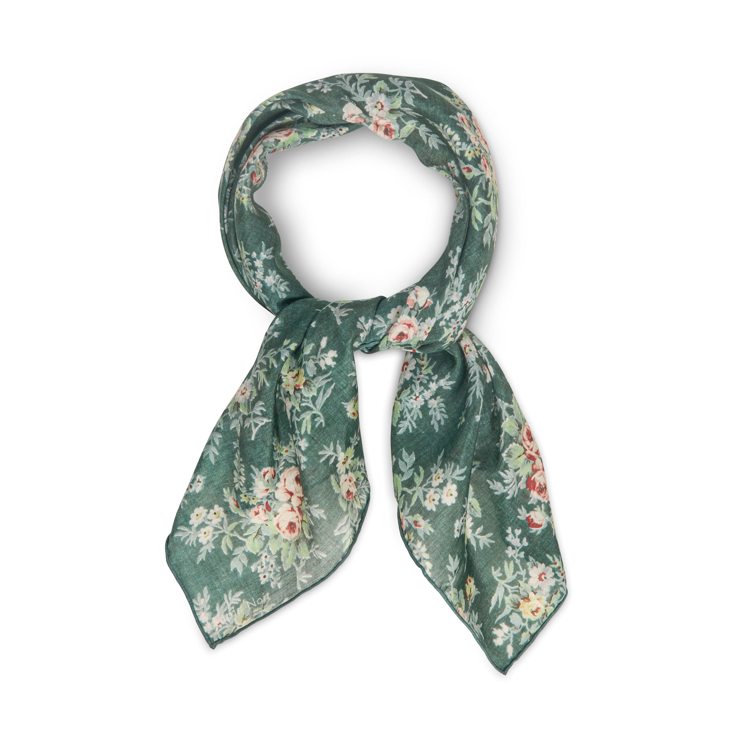 Tapis Noir Light Darcy Scarf Light Small (67x67cm) Green