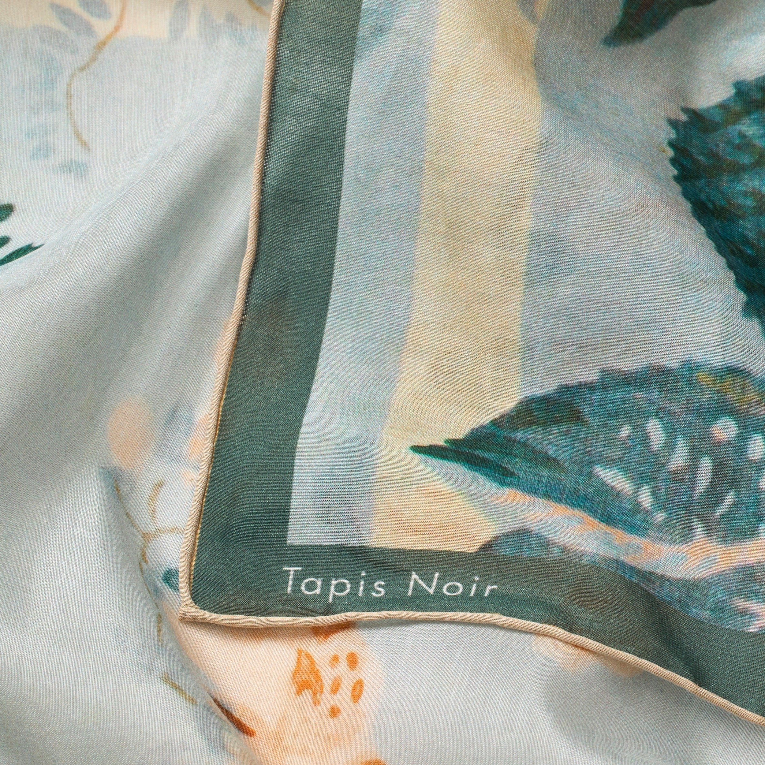 Tapis Noir Light Elaine Scarf Light (85x85cm) Blue