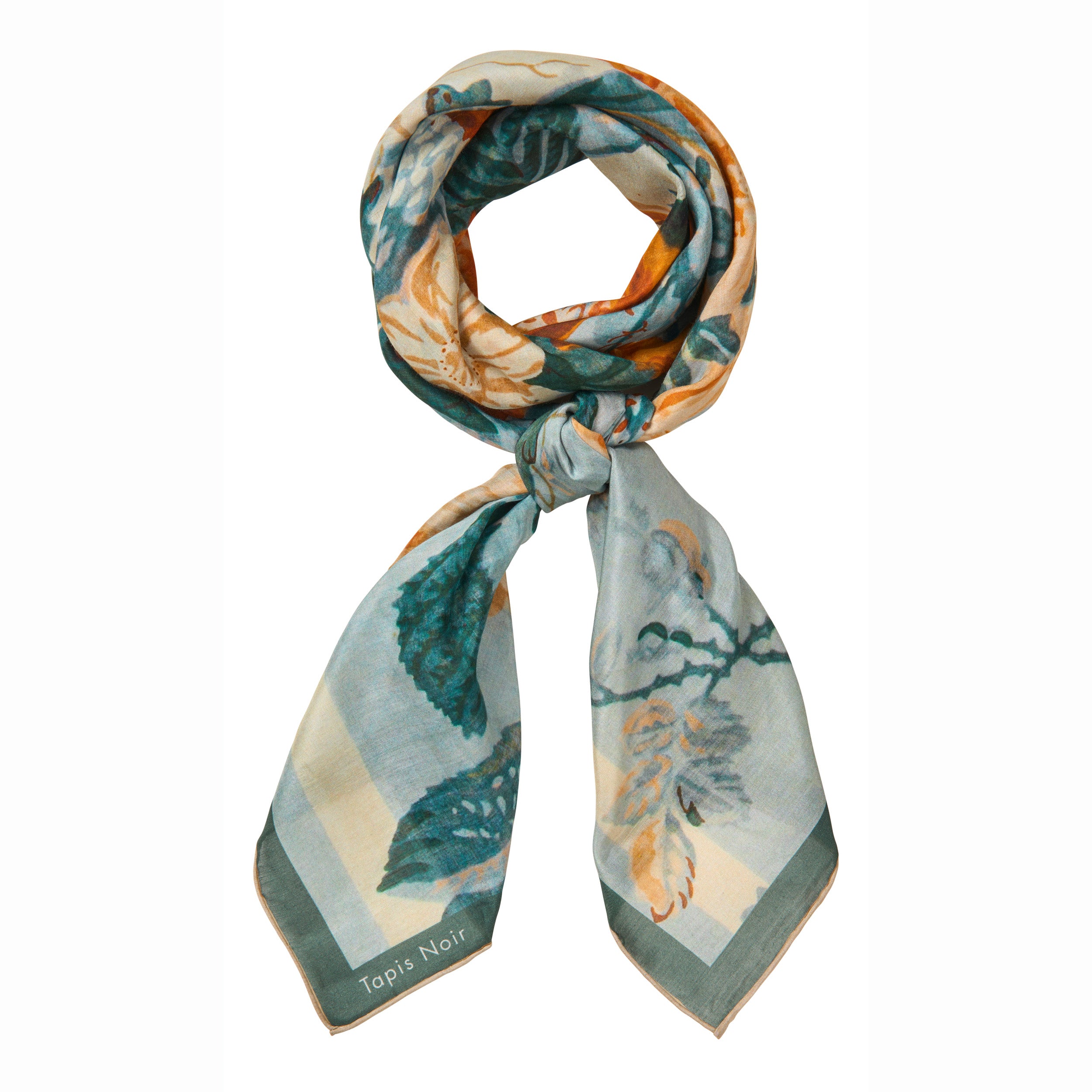 Tapis Noir Light Elaine Scarf Light (85x85cm) Blue