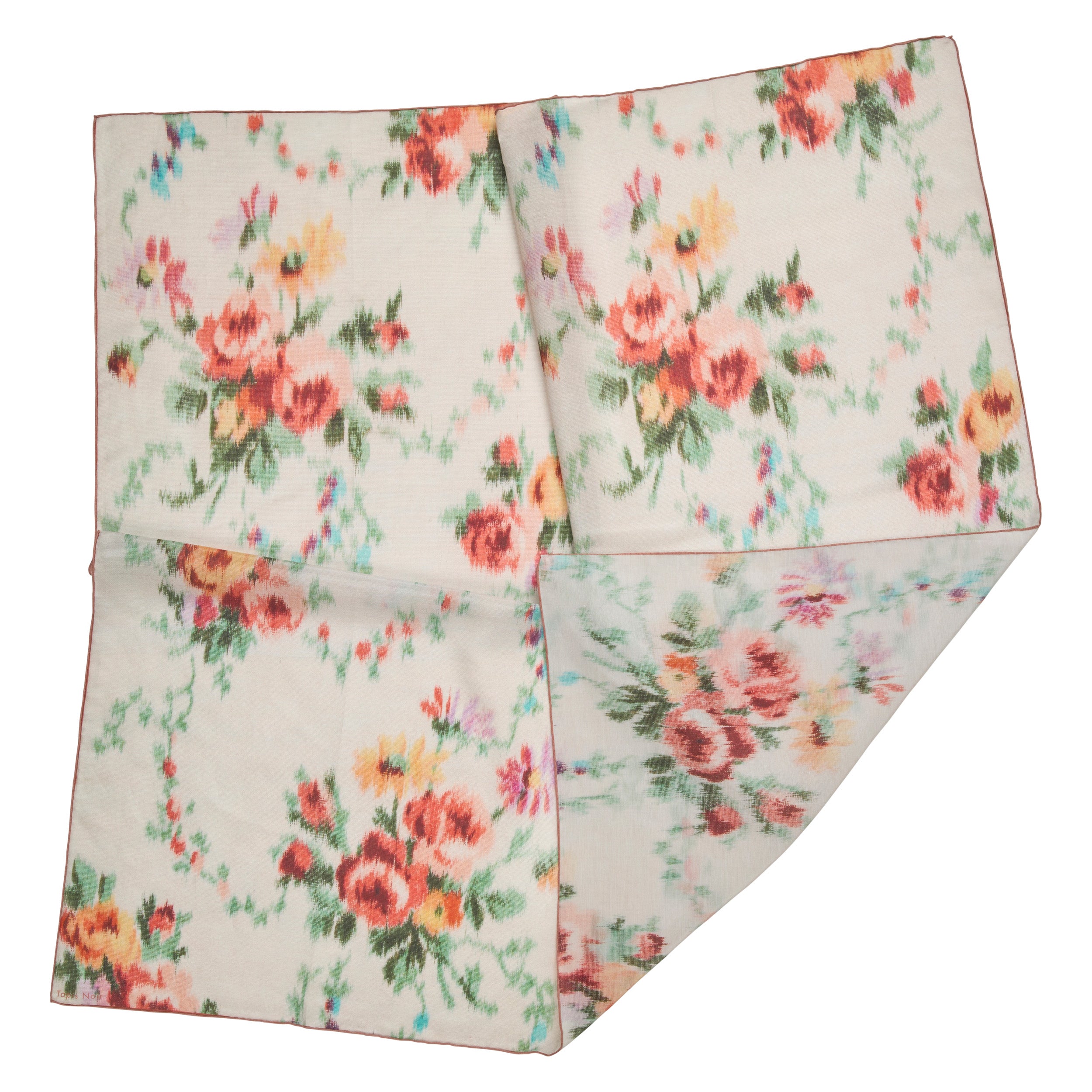 Tapis Noir Light Eve Scarf Light (85x85cm) White