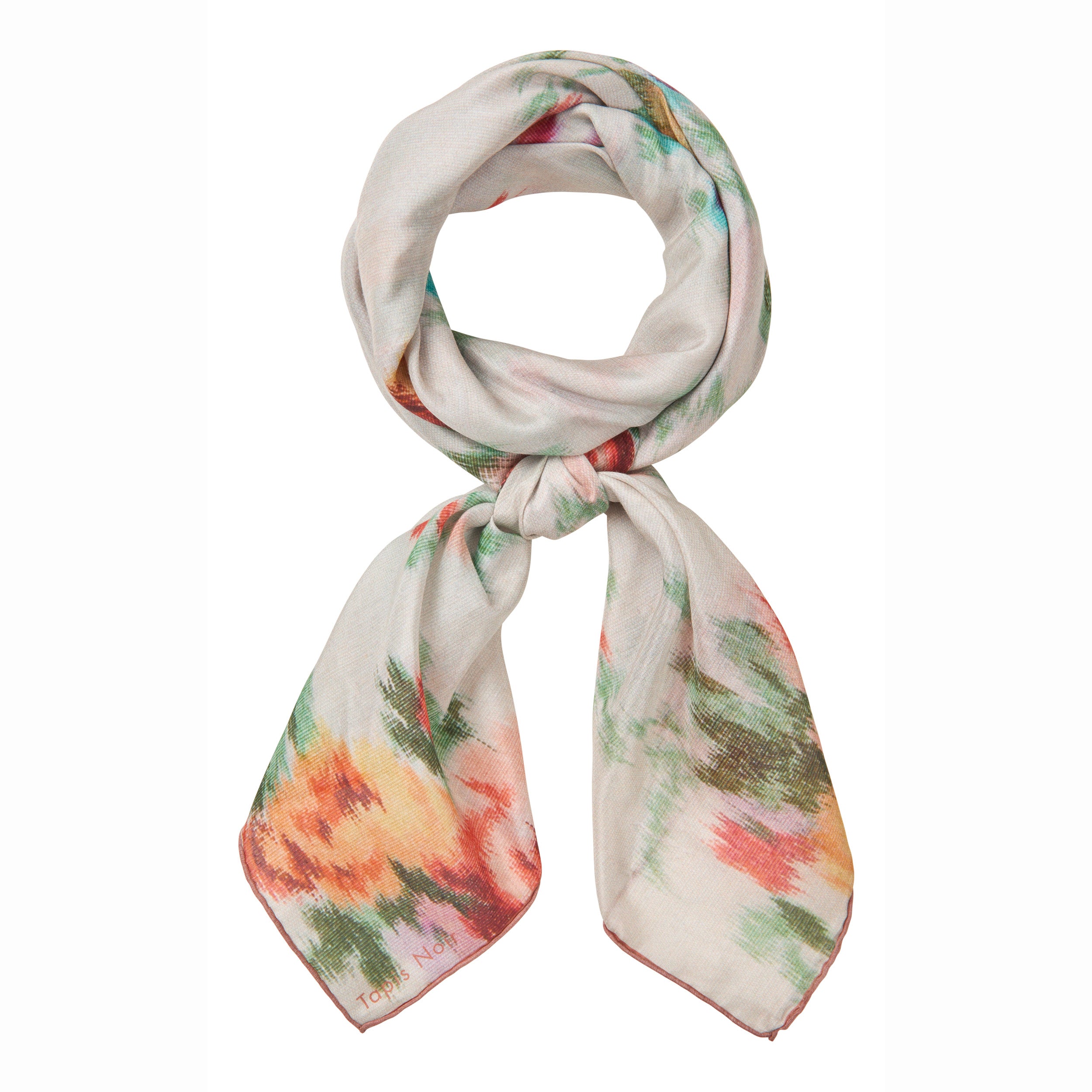 Tapis Noir Light Eve Scarf Light (85x85cm) White