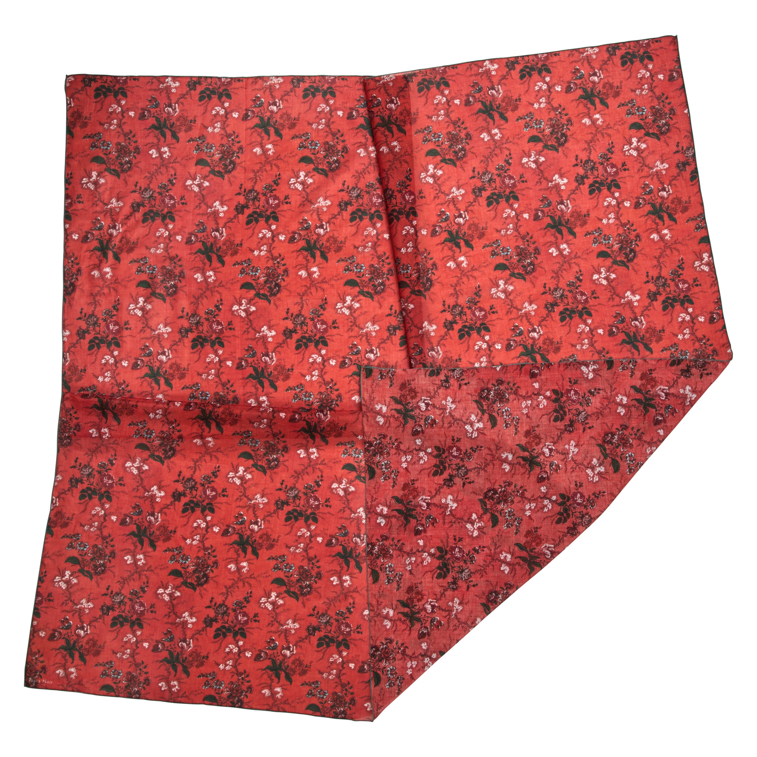 Tapis Noir Light Large Ellen Scarf Light Large (120x120cm) Red