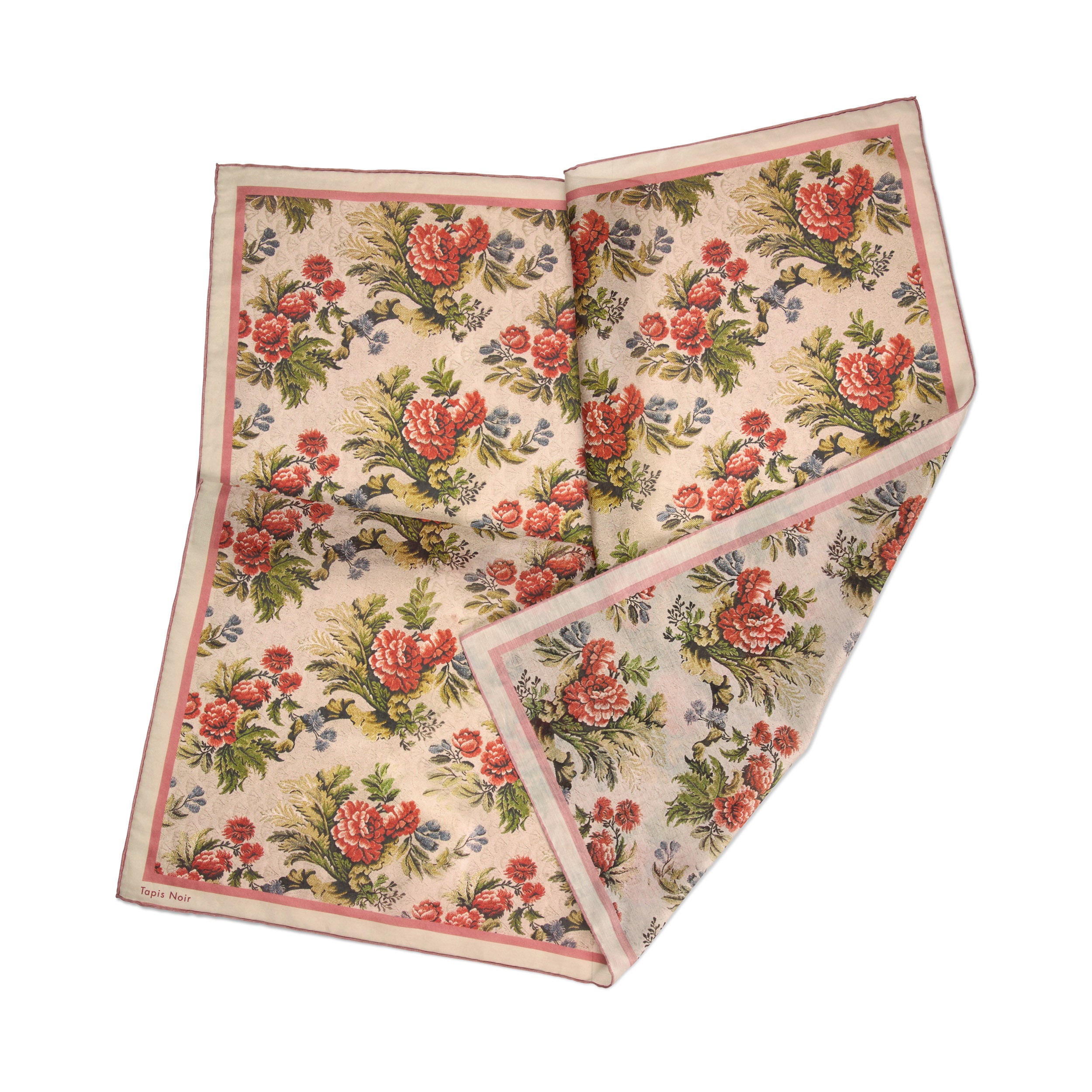 Tapis Noir Light Peach Flower Scarf Light Peach