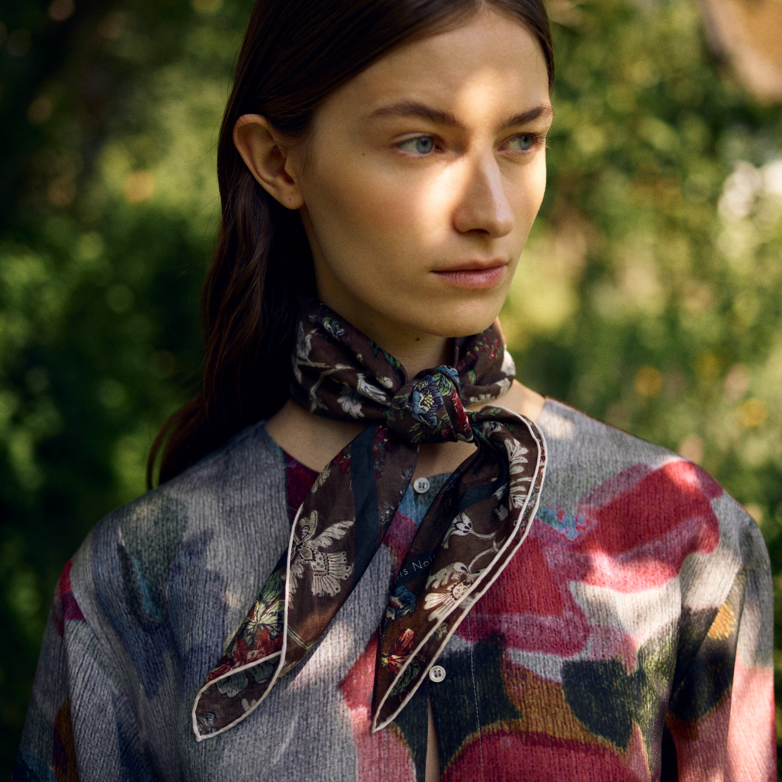 Tapis Noir Light Small Eliza Scarf Light Small (67x67cm) Brown