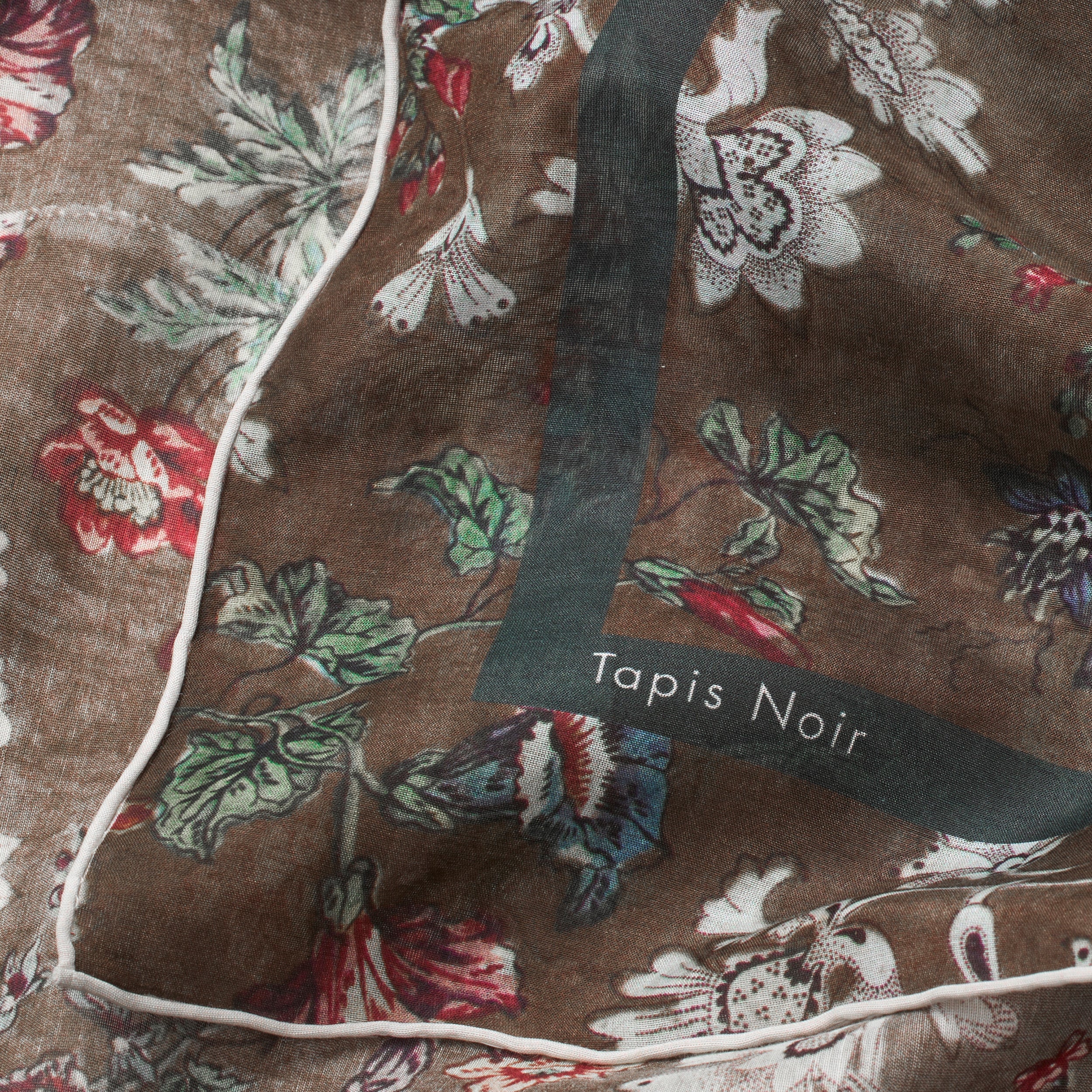 Tapis Noir Light Small Eliza Scarf Light Small (67x67cm) Brown