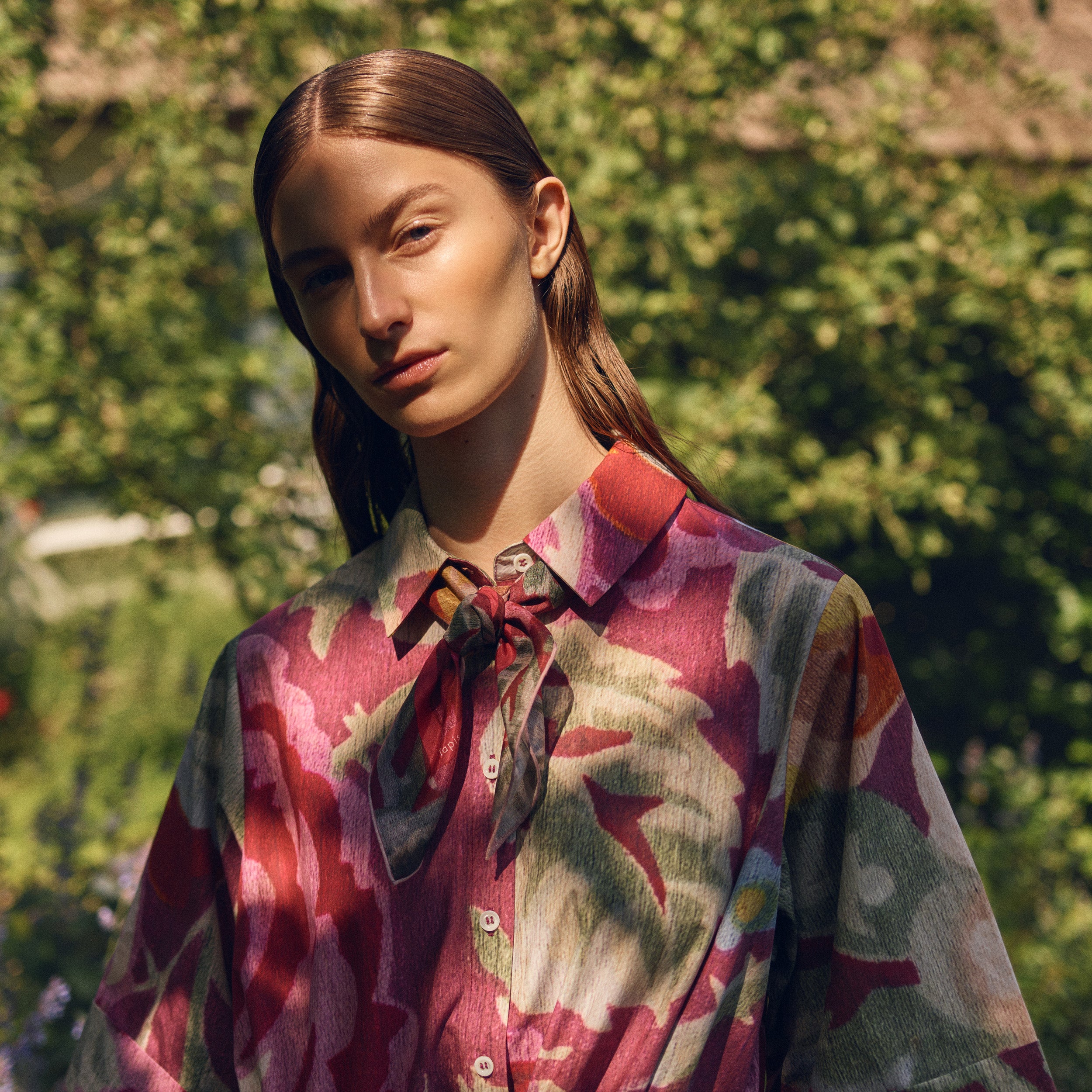 Tapis Noir Light Small Erin Scarf Light Small (67x67cm) Purple