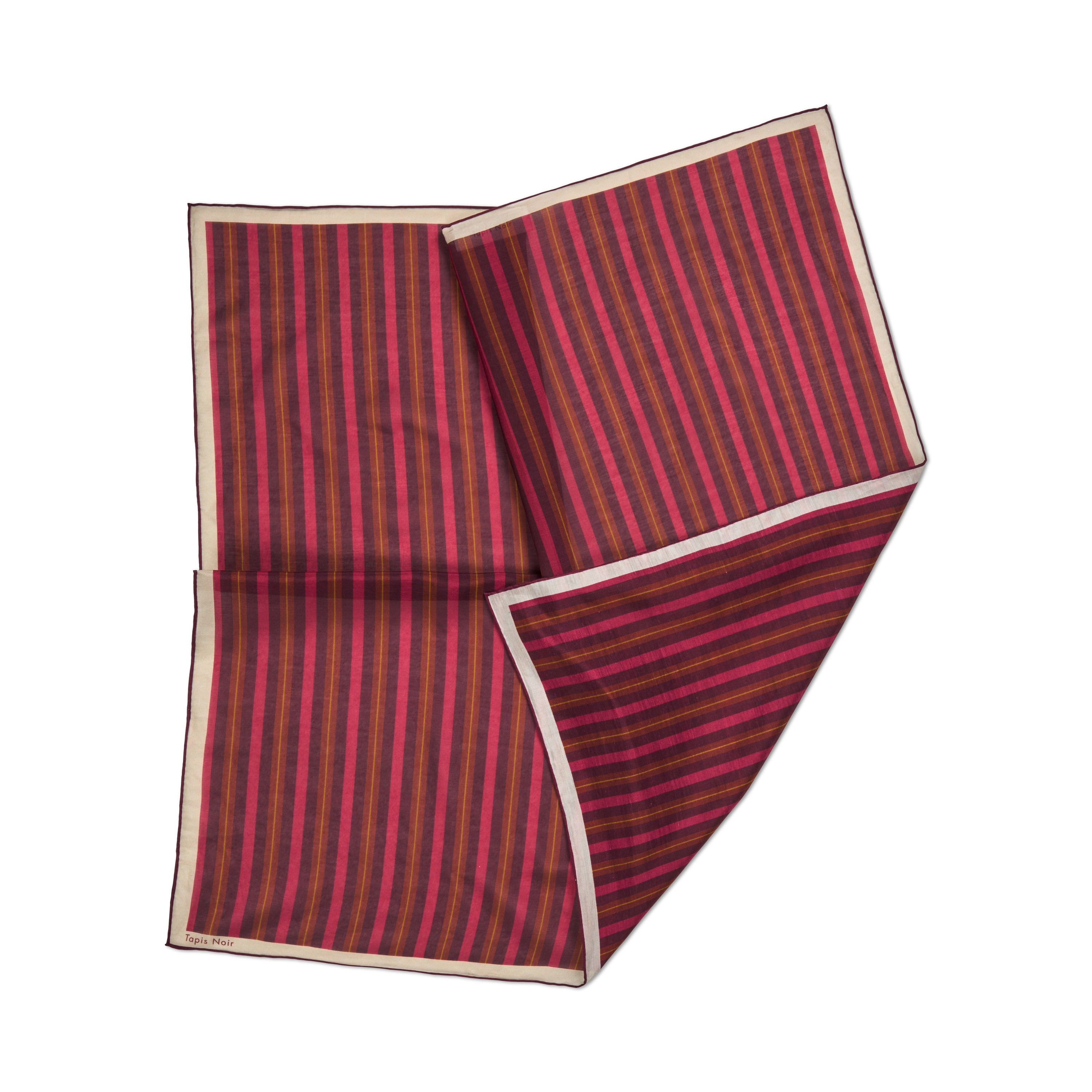 Tapis Noir Light Small Gabrielle Scarf Light Small (67x67cm) Red
