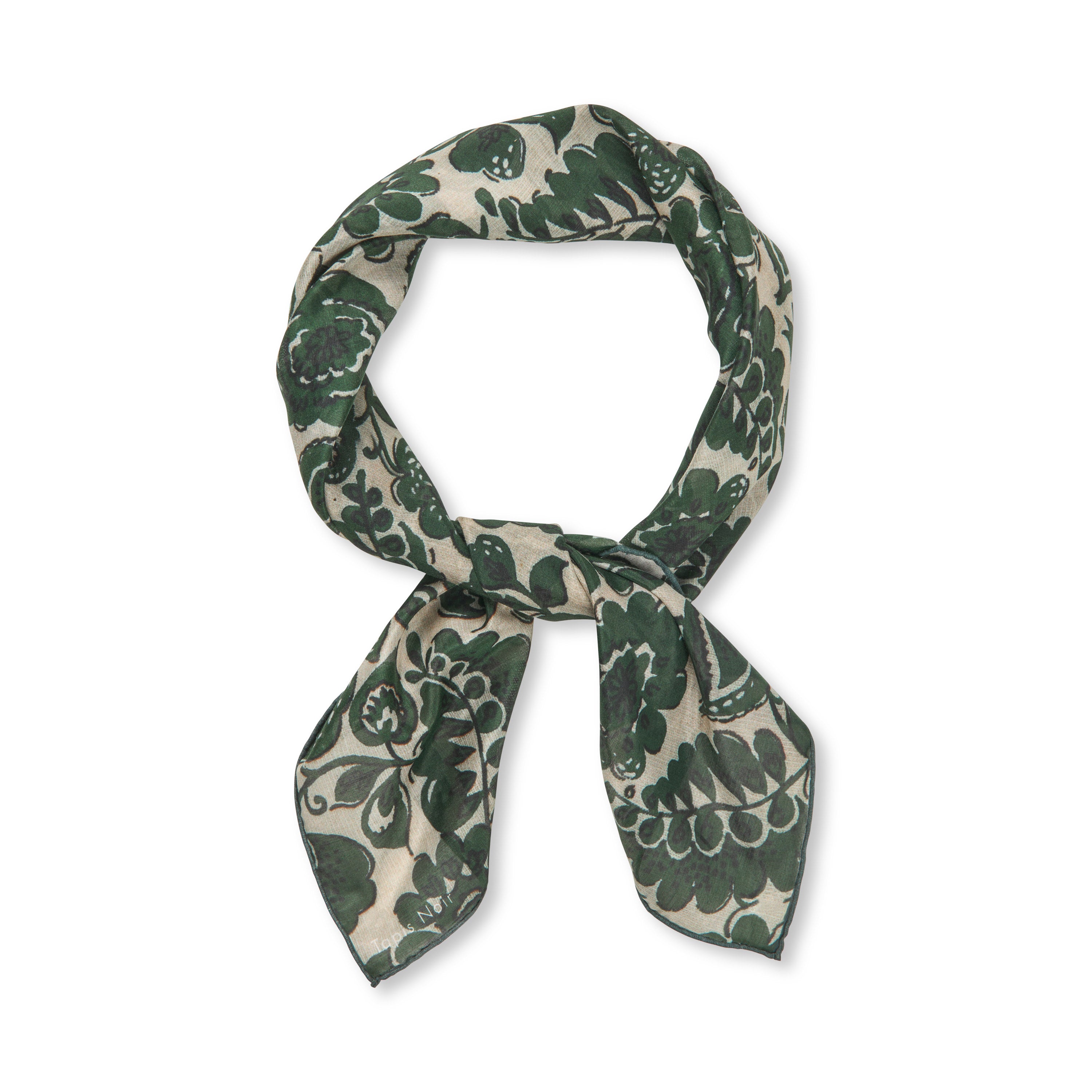 Tapis Noir Light Small Gianna Scarf Light Small (67x67cm) Green