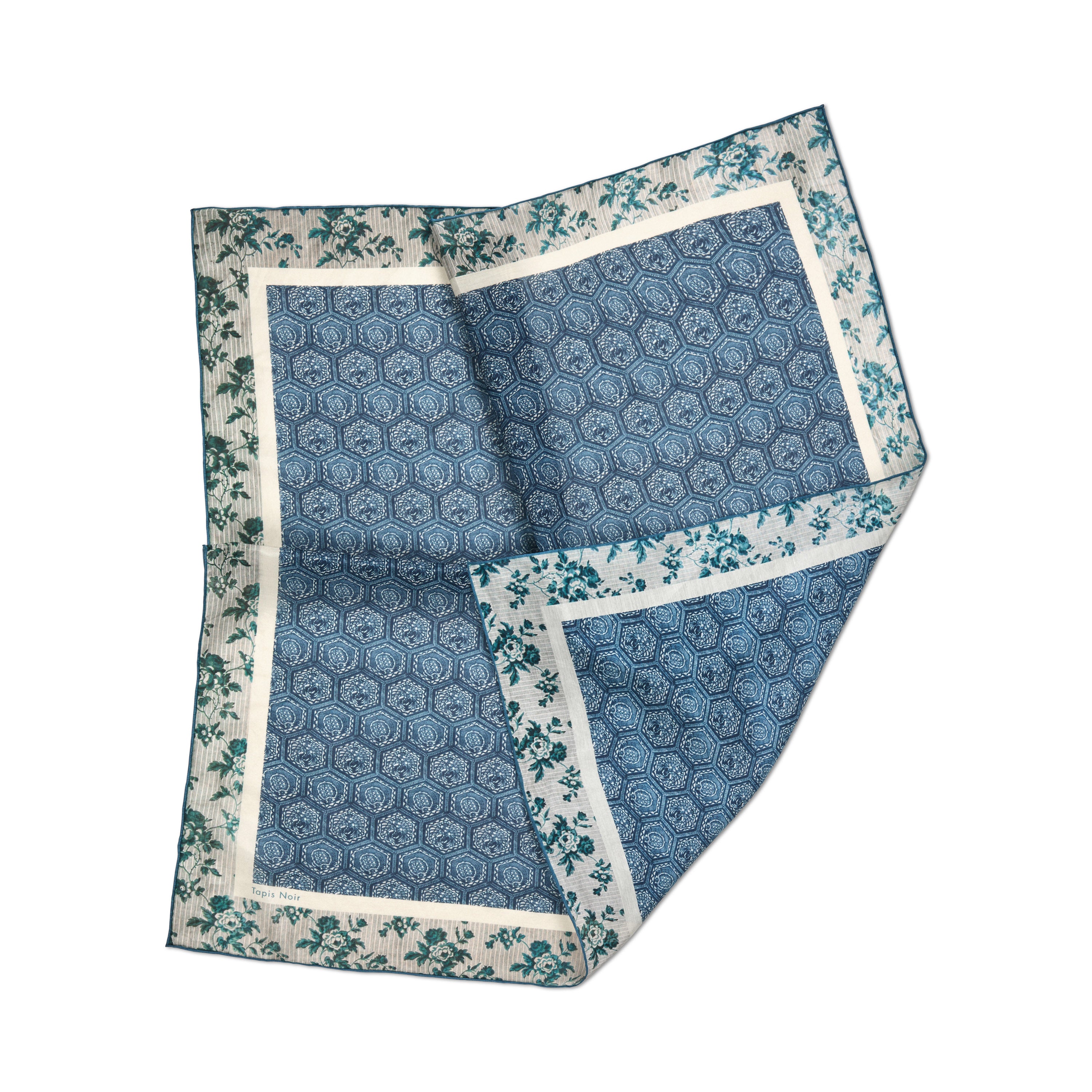 Tapis Noir Light Small Giovanna Scarf Light Small (67x67cm) Blue