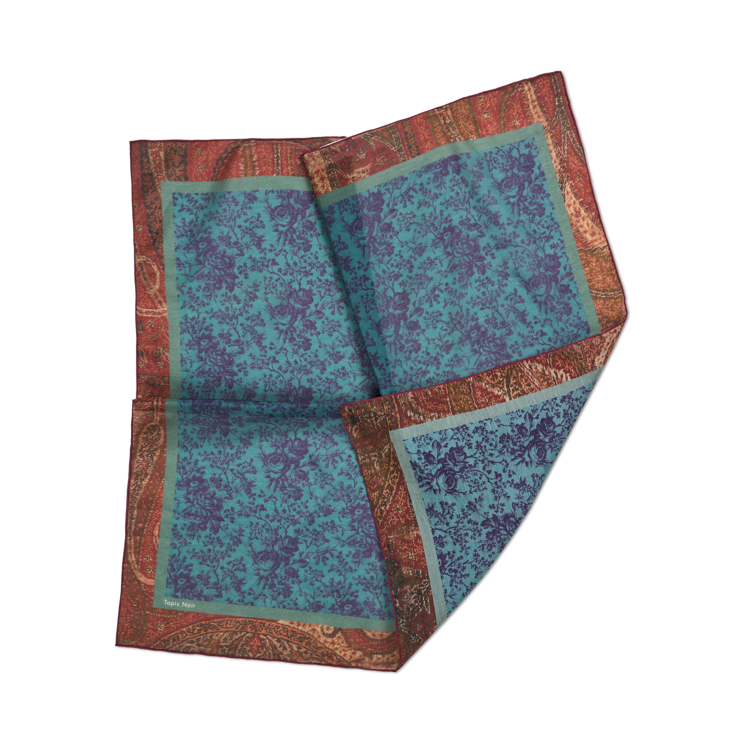 Tapis Noir Light Small Gloria Scarf Light Small (67x67cm) Blue