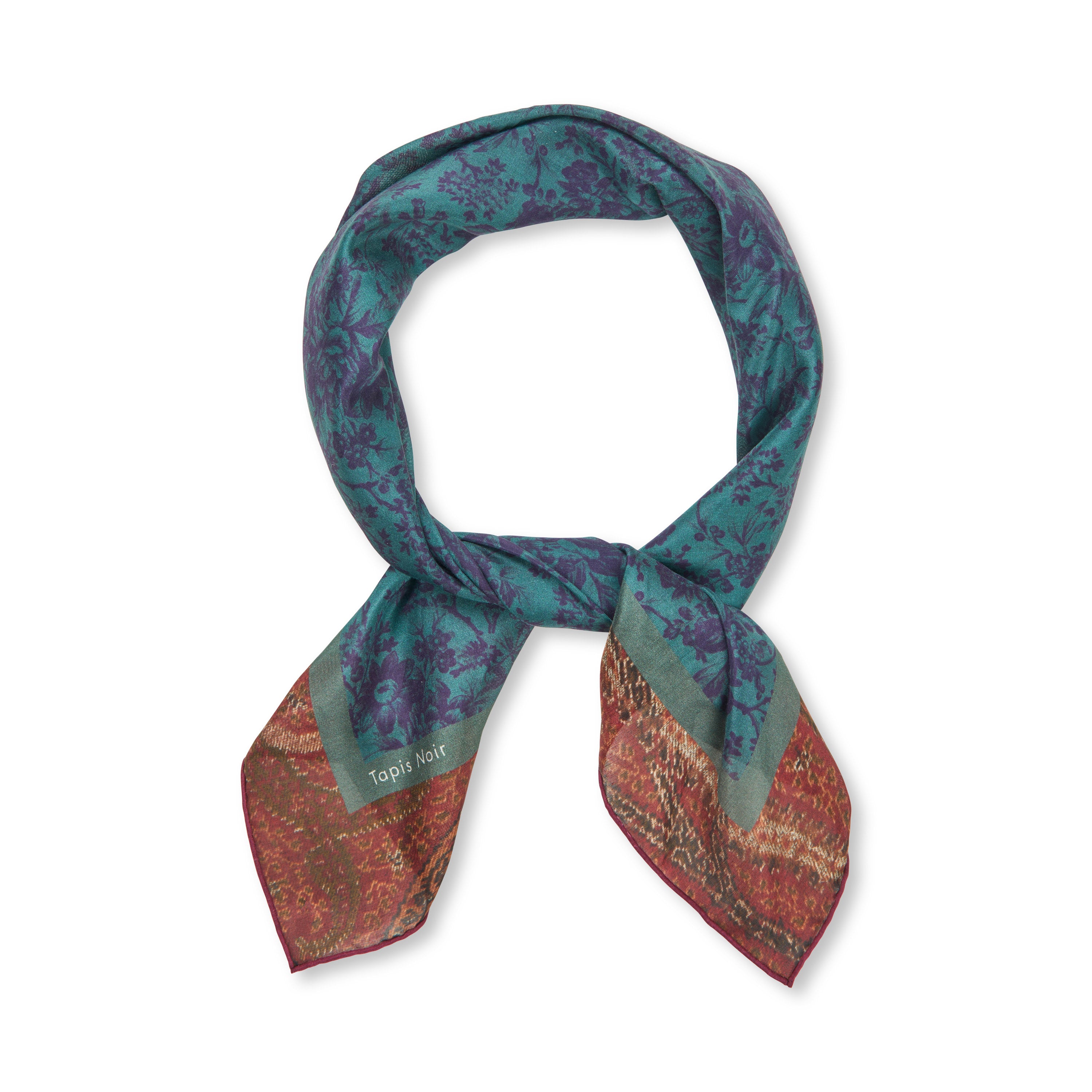 Tapis Noir Light Small Gloria Scarf Light Small (67x67cm) Blue
