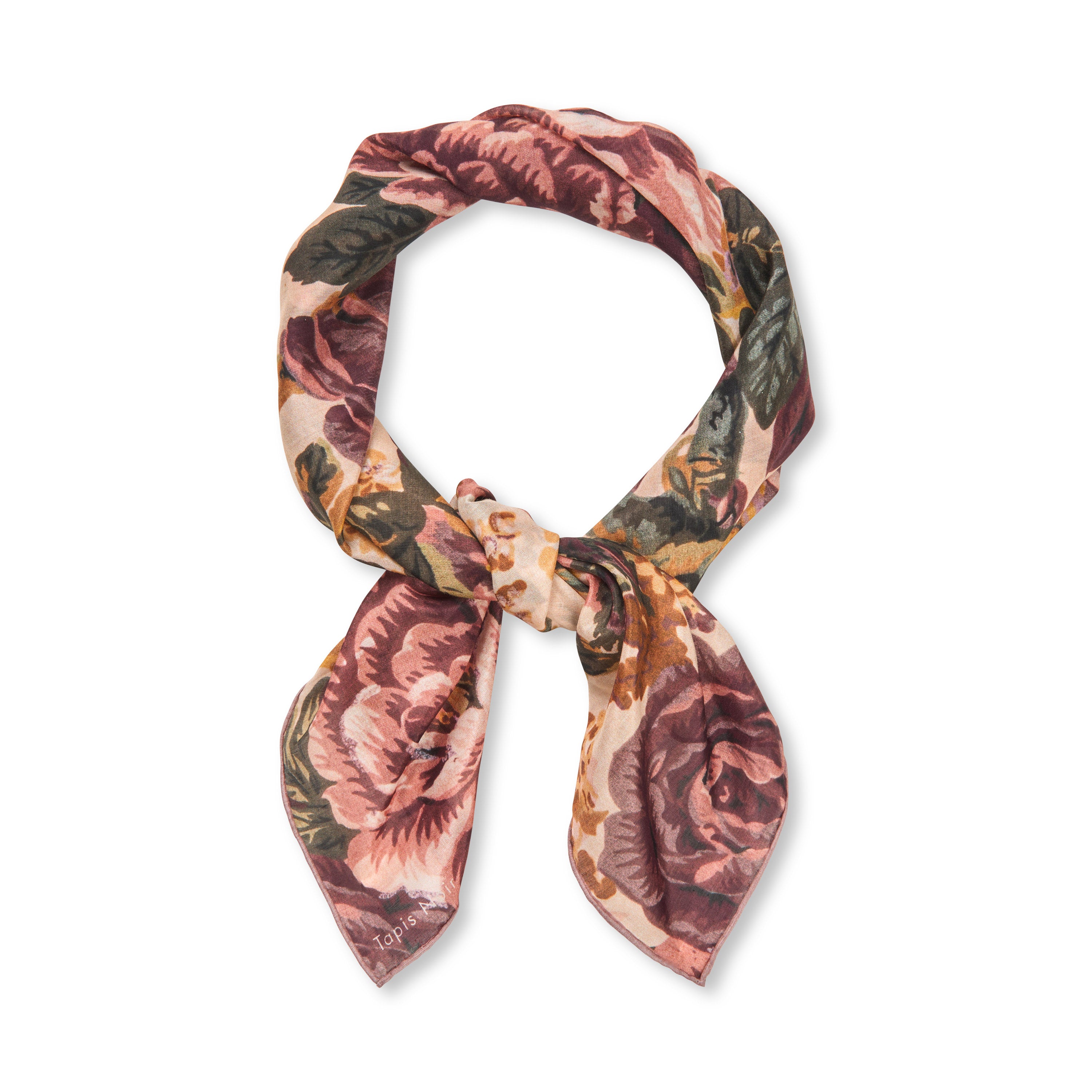 Tapis Noir Light Small Gracie Scarf Light Small (67x67cm) Beige