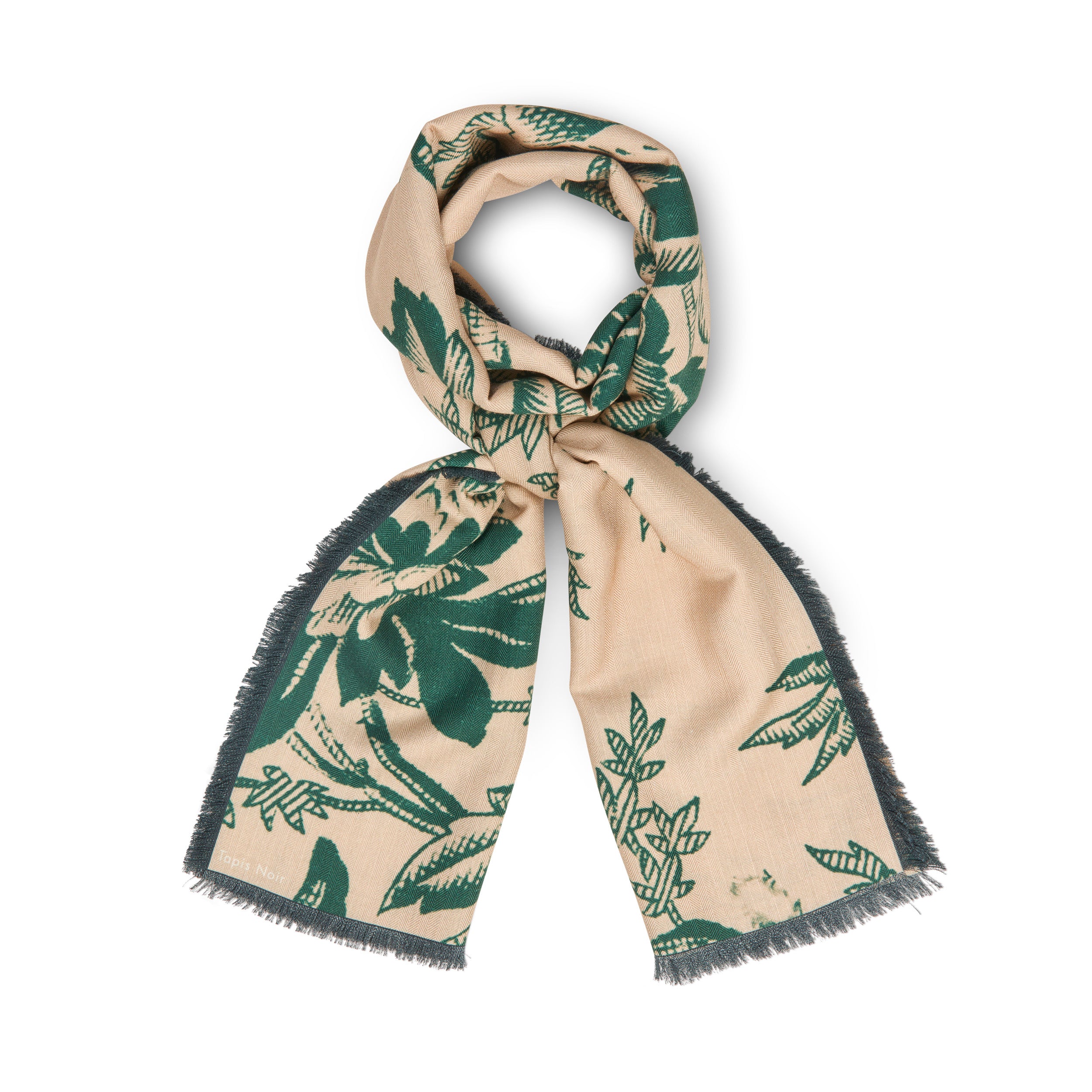 Tapis Noir Long Darlene Scarf Long Green