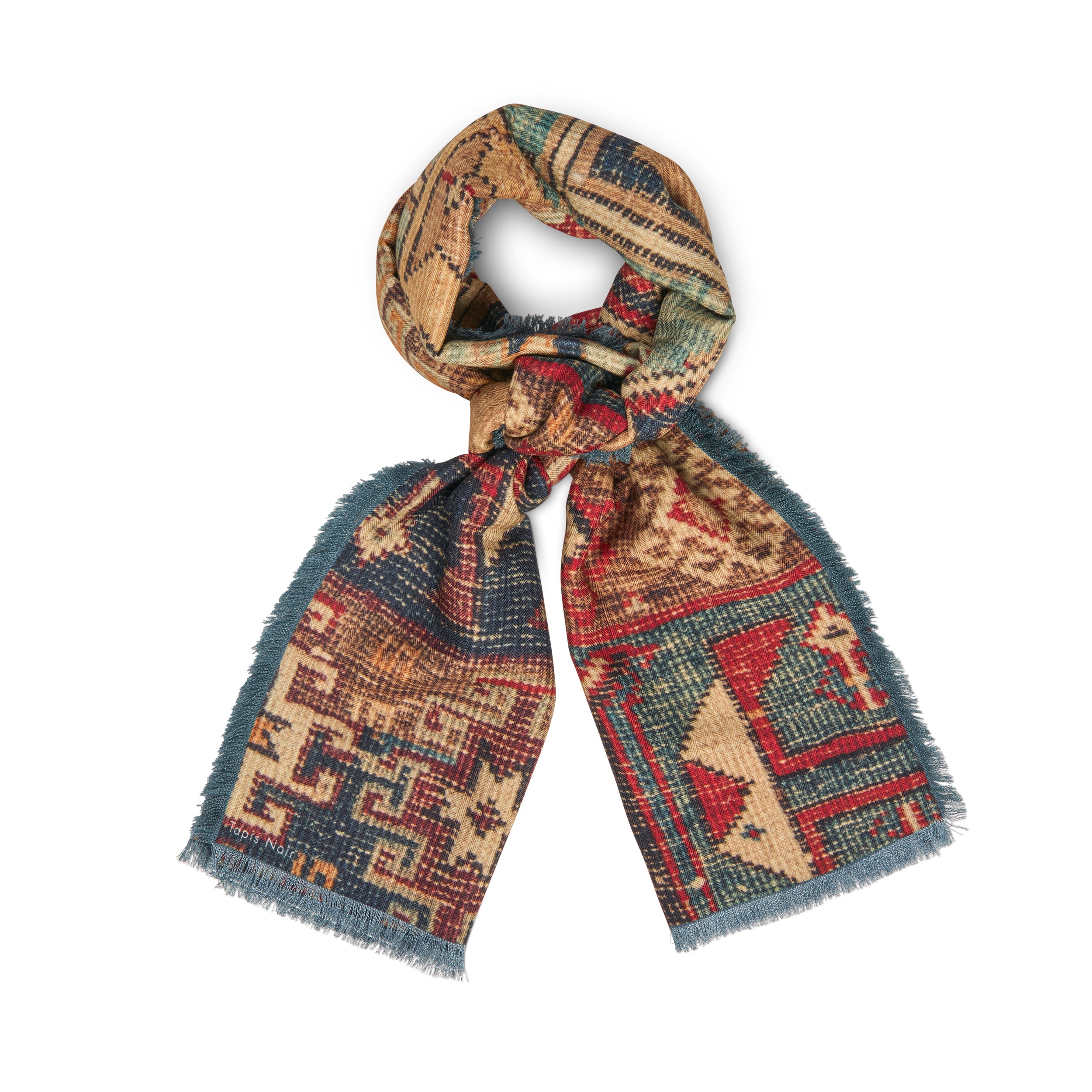 Tapis Noir Long Dorothy Scarf Long Red
