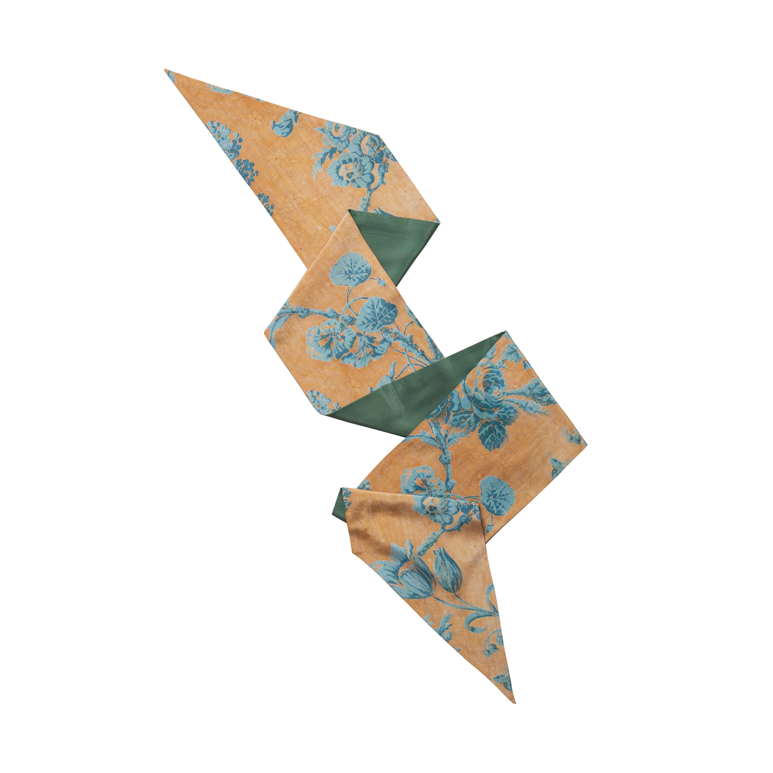 Tapis Noir Slim Dahlia Scarf Slim Blue