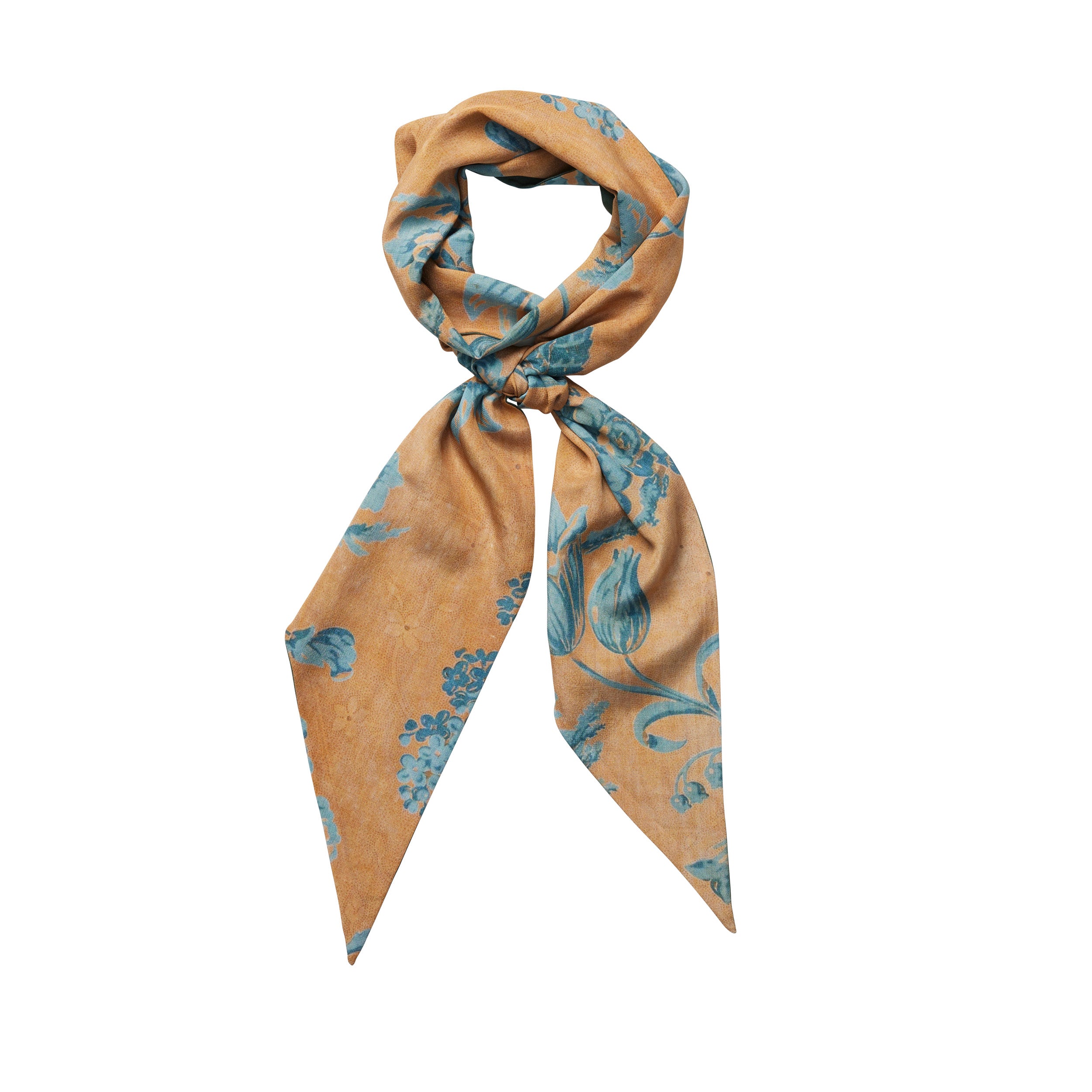 Tapis Noir Slim Dahlia Scarf Slim Blue