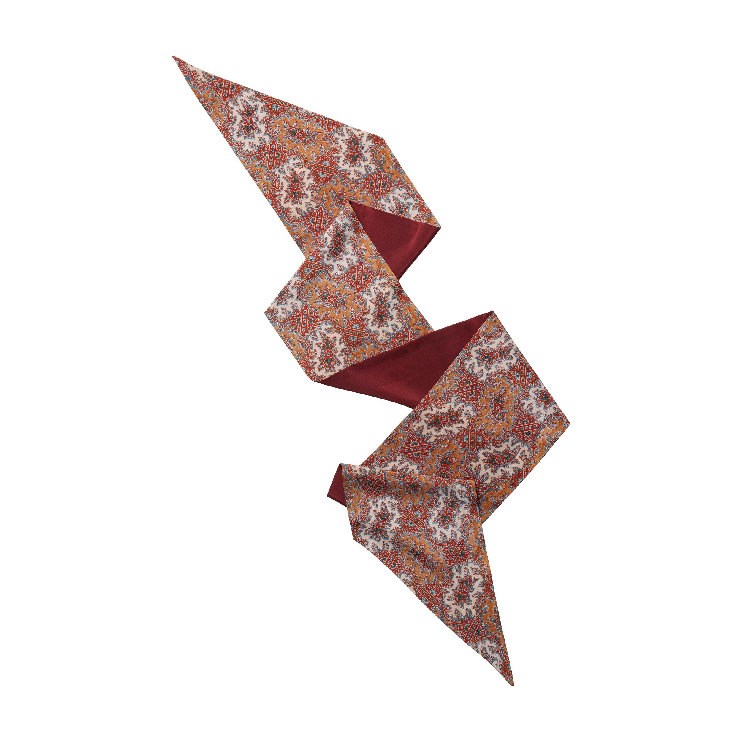 Tapis Noir Slim Danica Scarf Slim Red