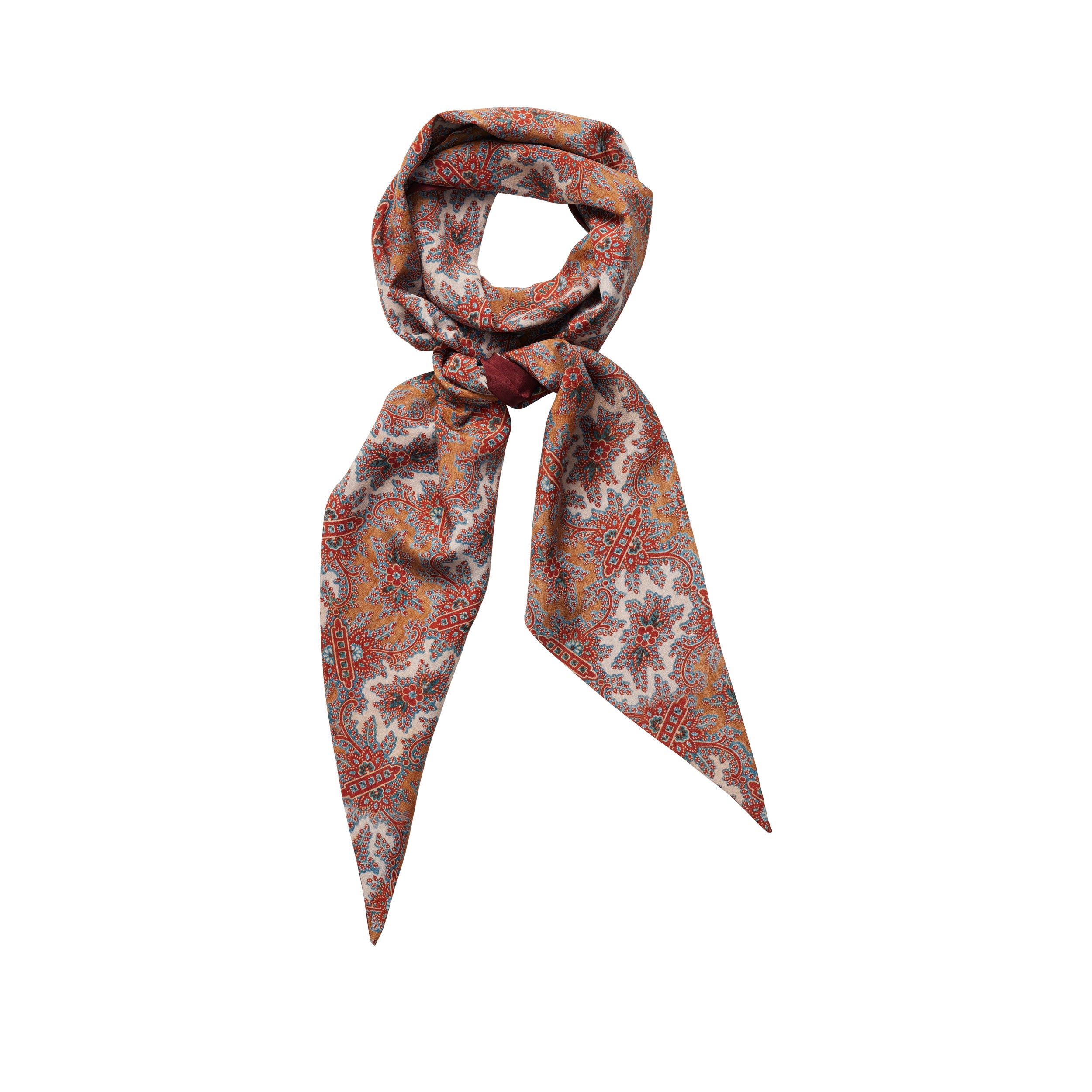 Tapis Noir Slim Danica Scarf Slim Red