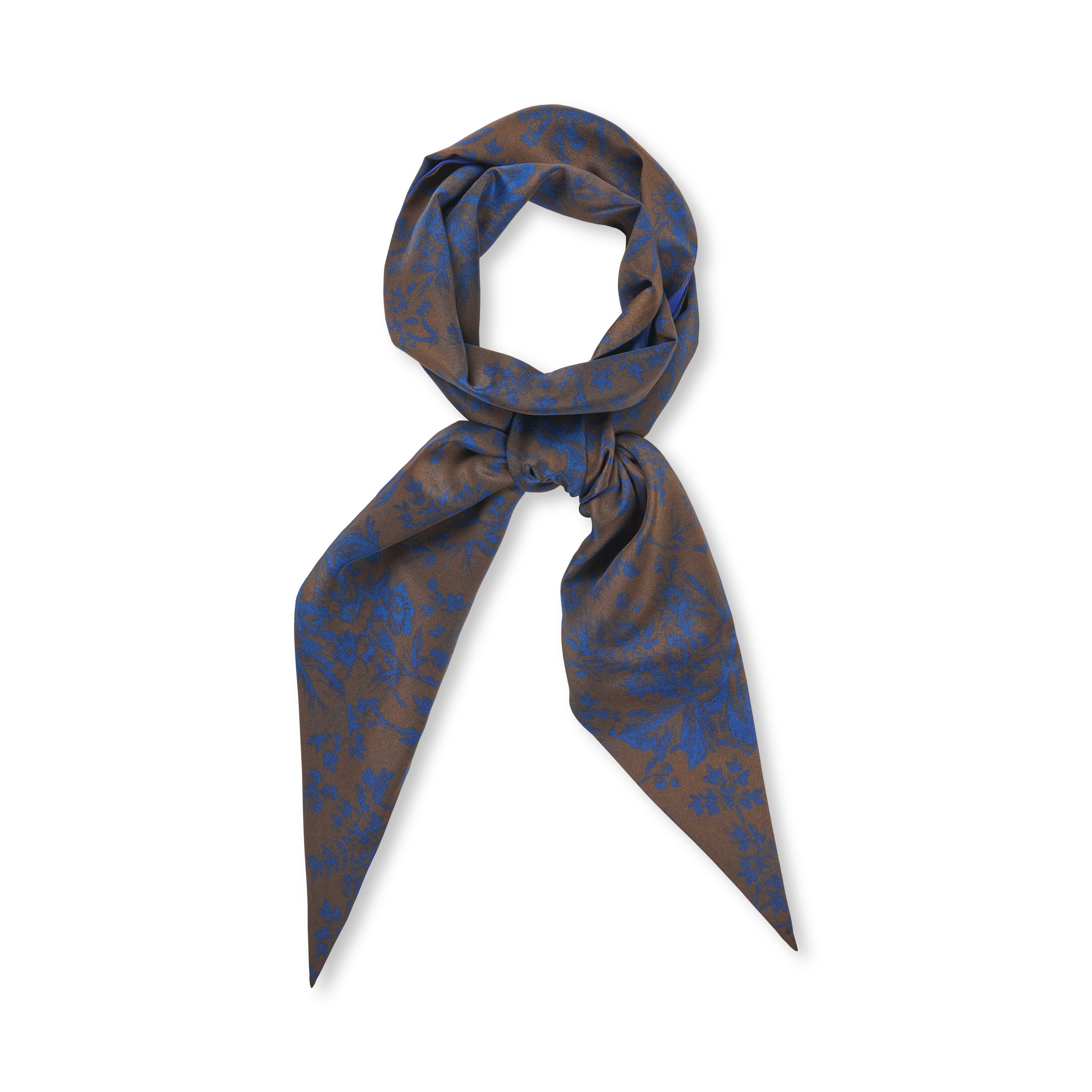 Tapis Noir Slim Gigi Scarf Slim Brown