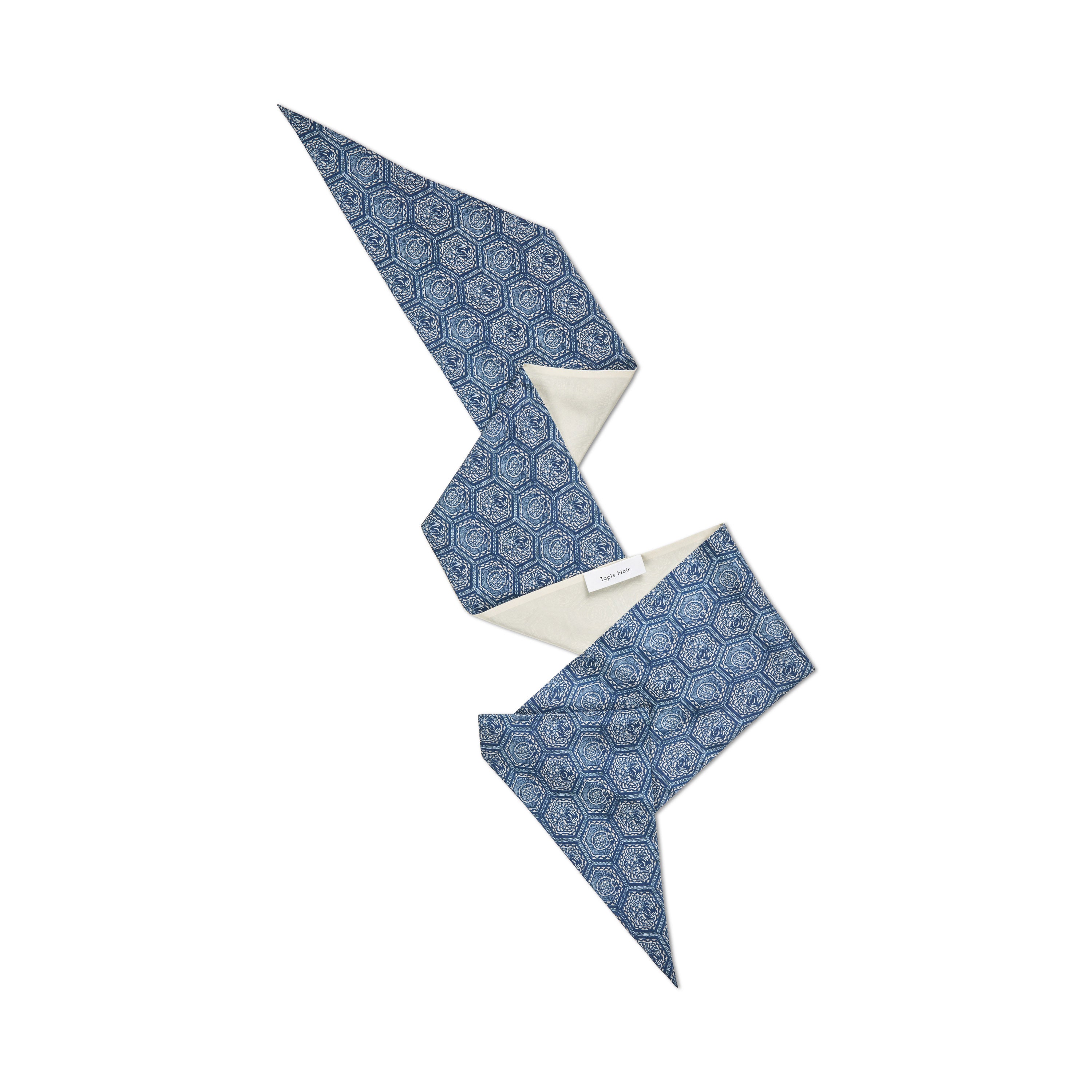 Tapis Noir Slim Giovanna Scarf Slim Blue